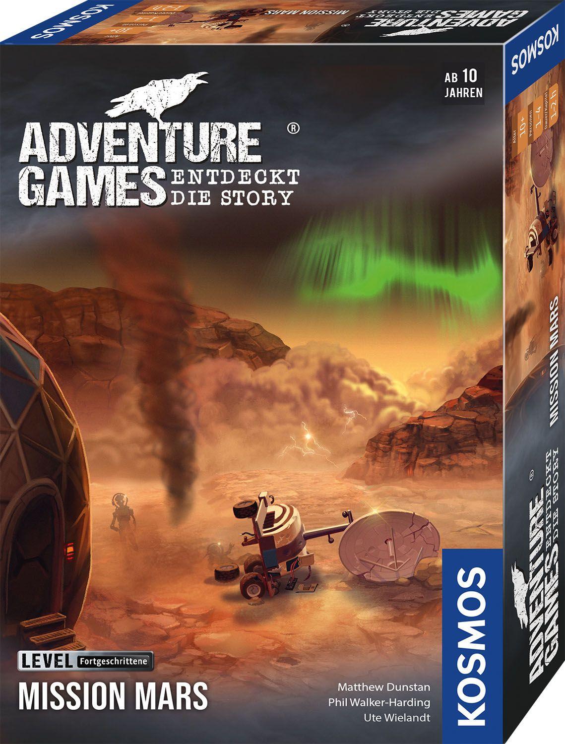 Vorderes Coverbild Adventure Games - Mission Mars