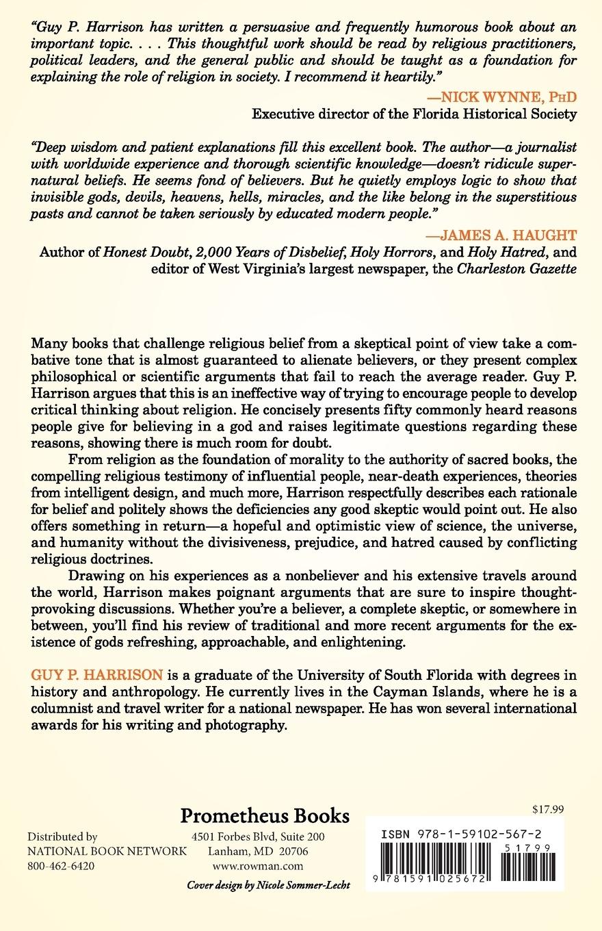 Rückseitencover 50 Reasons People Give for Believing in a God