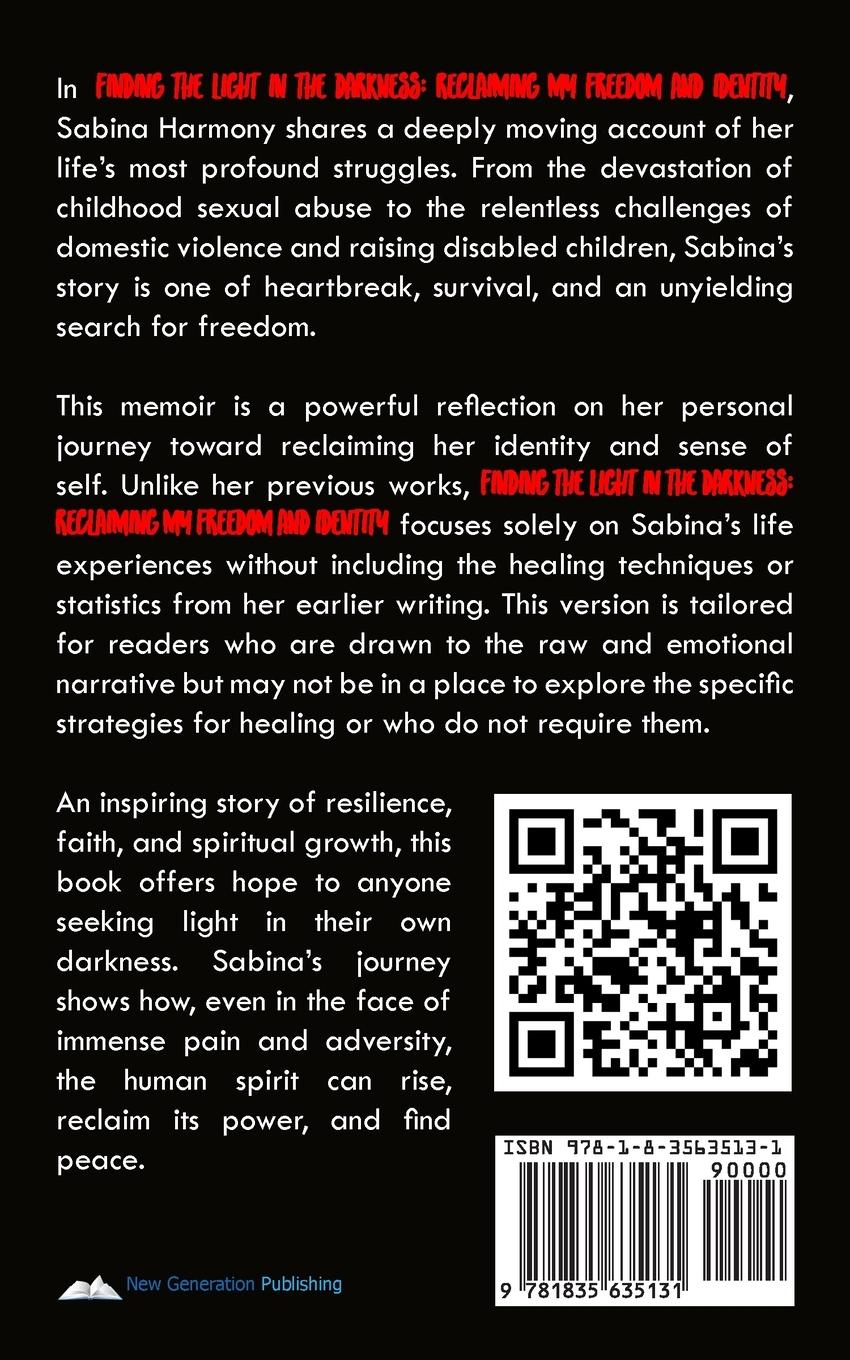 Rückseitencover Finding the Light in the Darkness