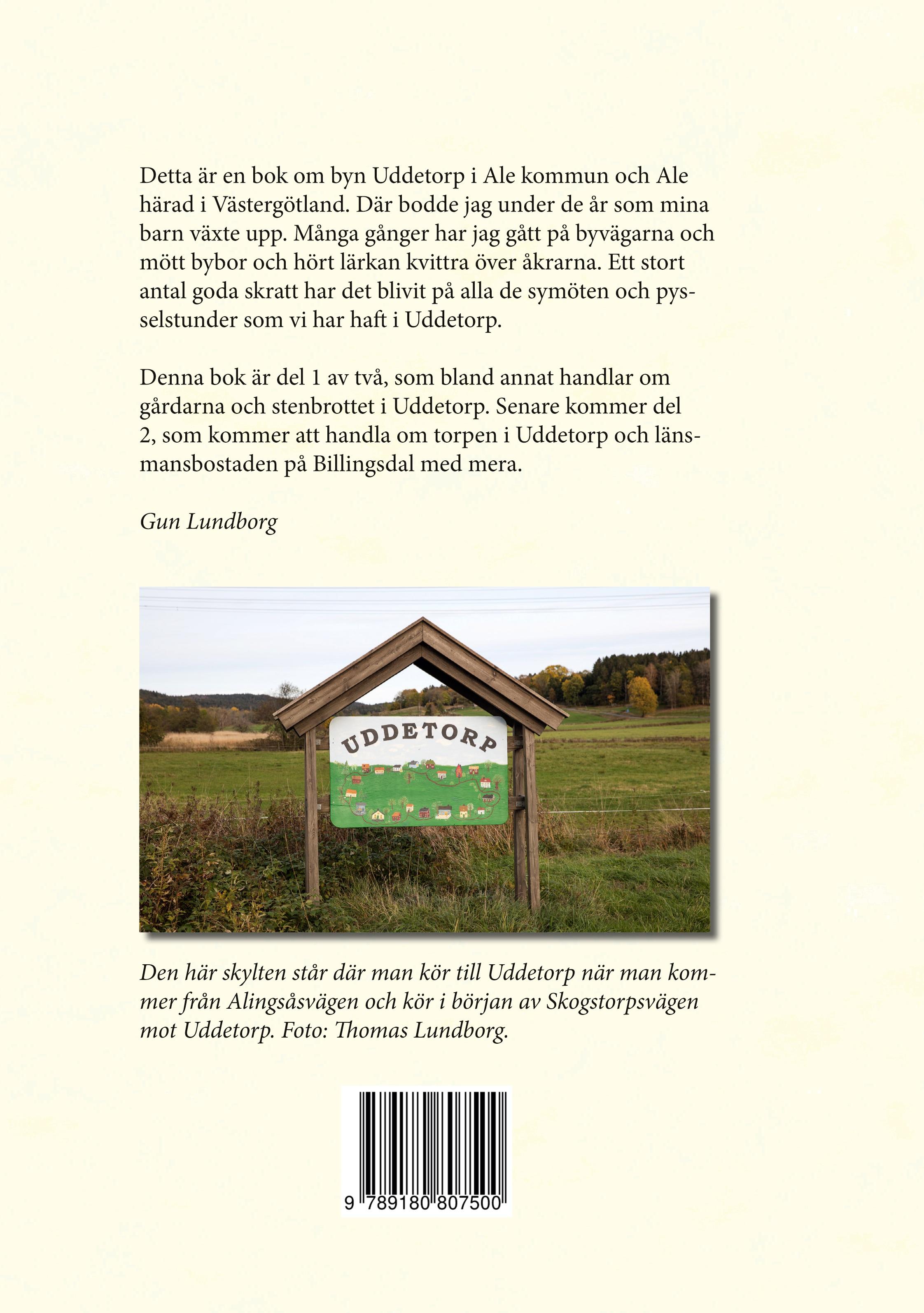 Rückseitencover Byn Uddetorp