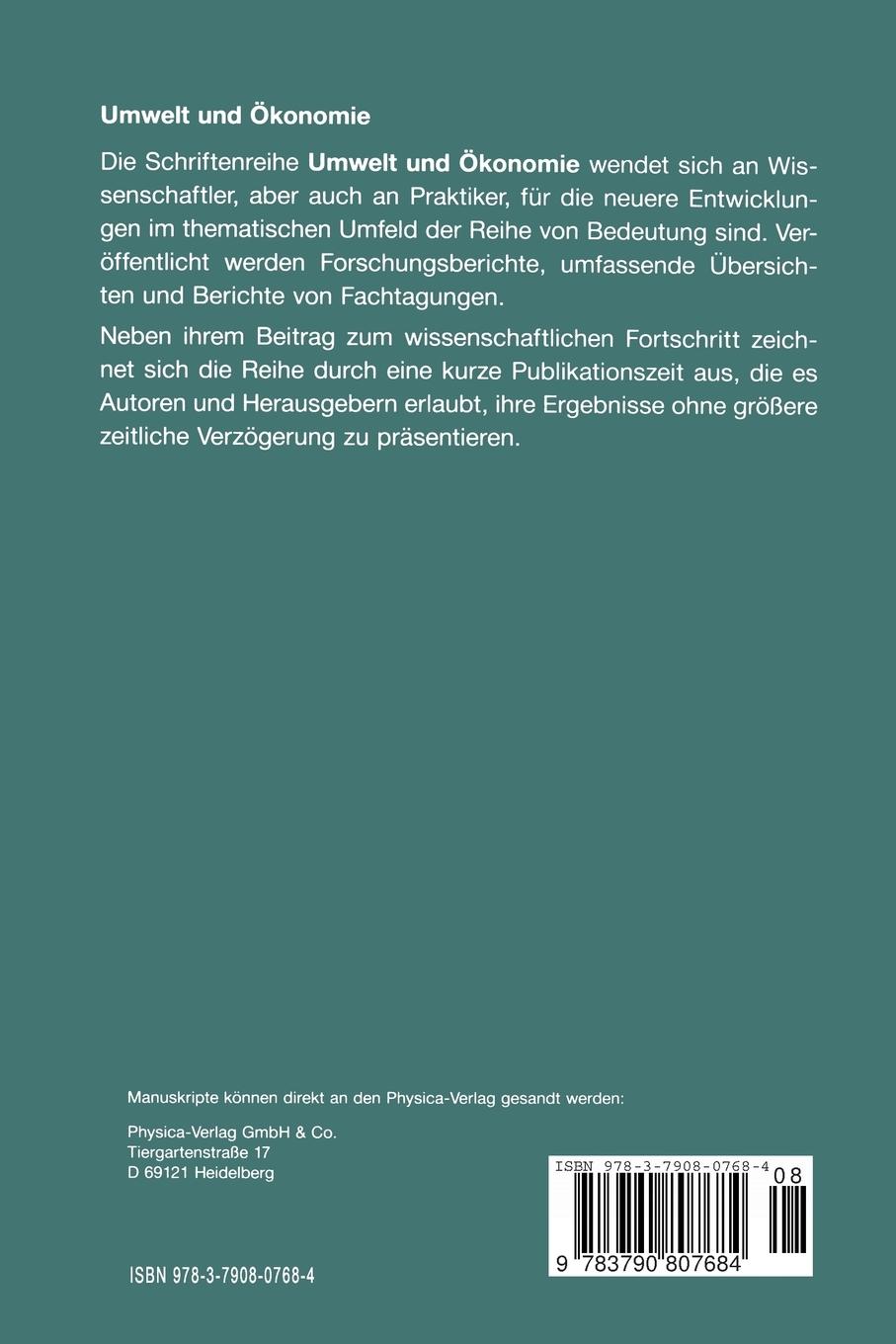 Rückseitencover Planung und Steuerung emissionsarm zu betreibender industrieller Produktionssysteme
