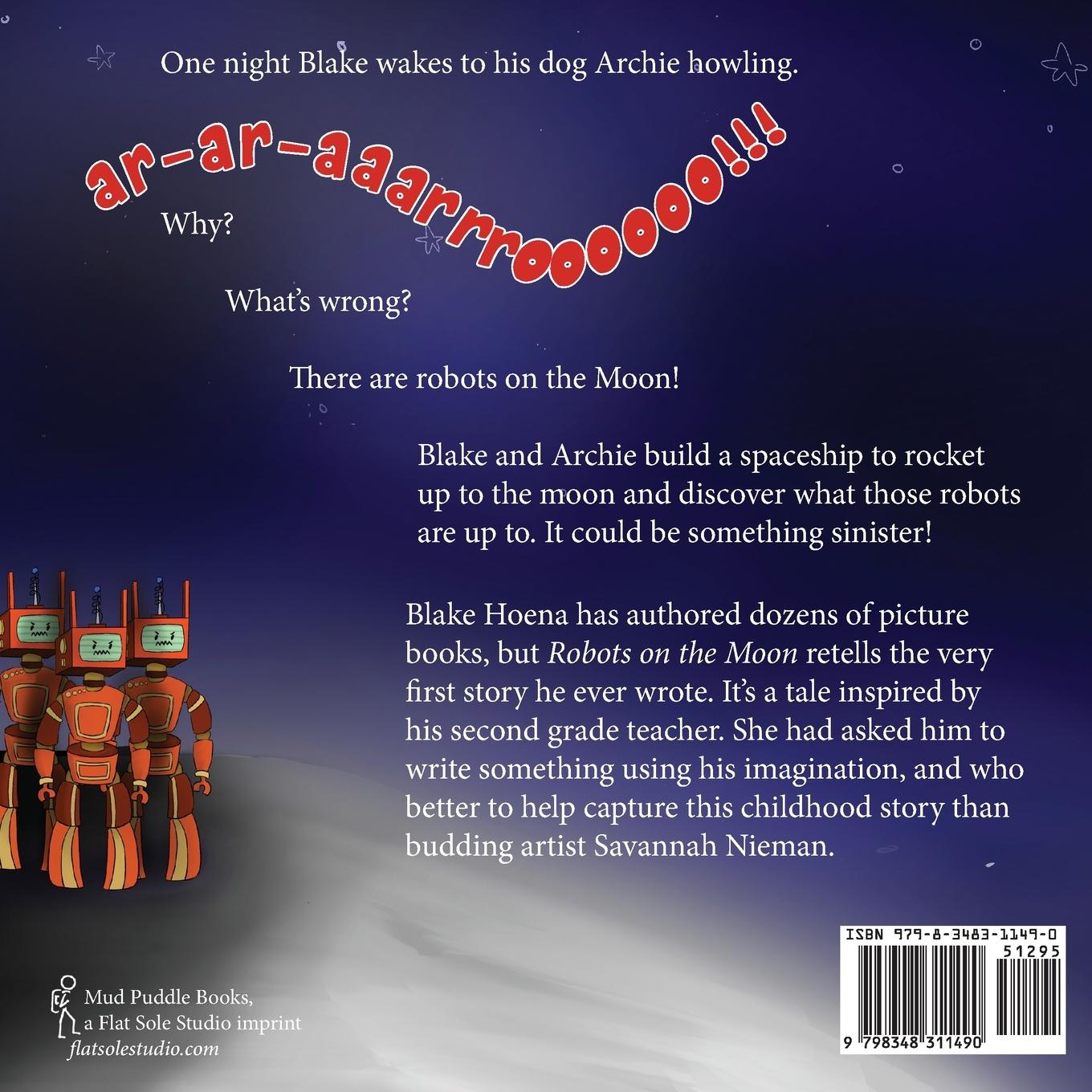 Rückseitencover Robots on the Moon