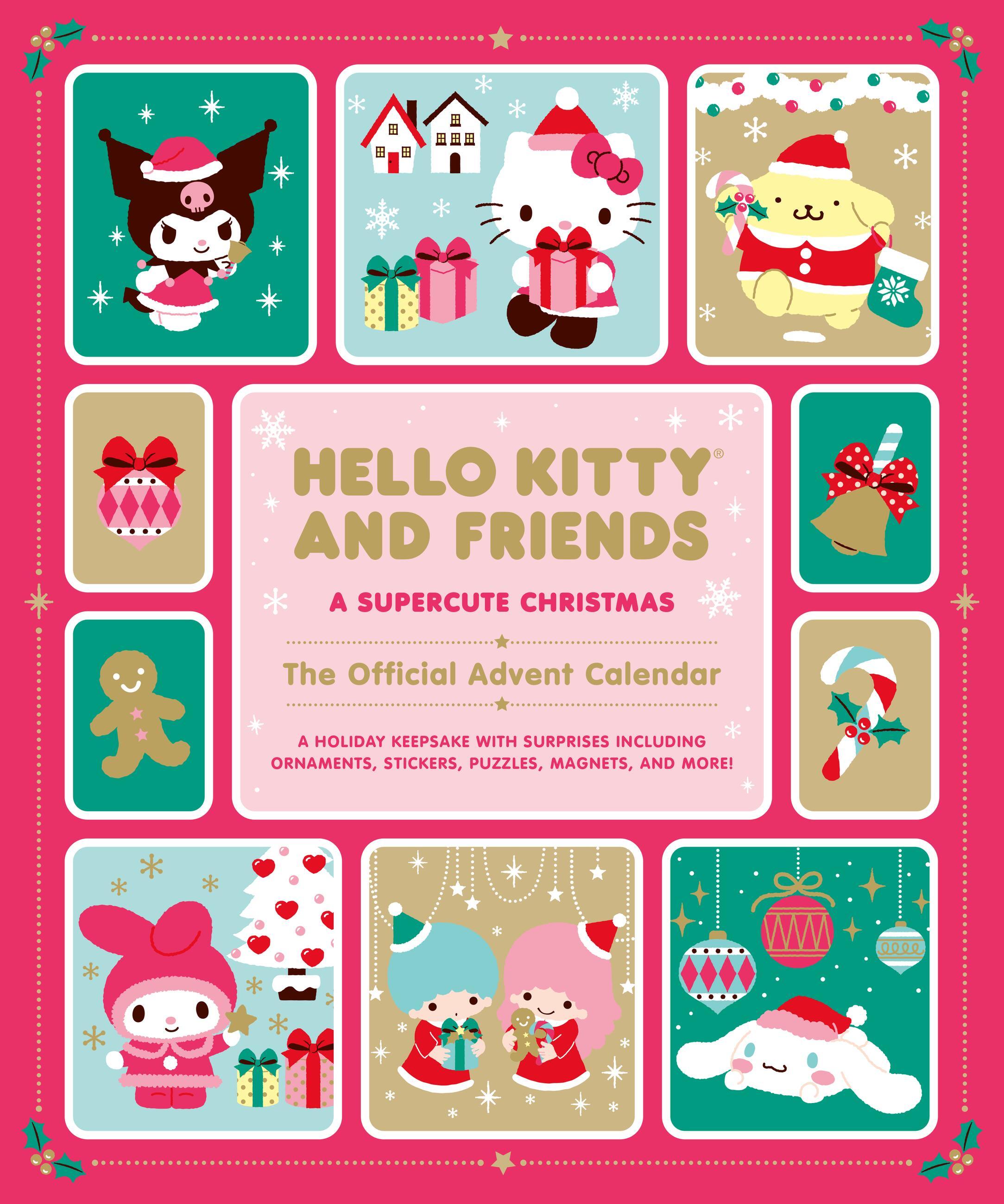 Vorderes Coverbild Hello Kitty and Friends: A Supercute Christmas: The Official Advent Calendar
