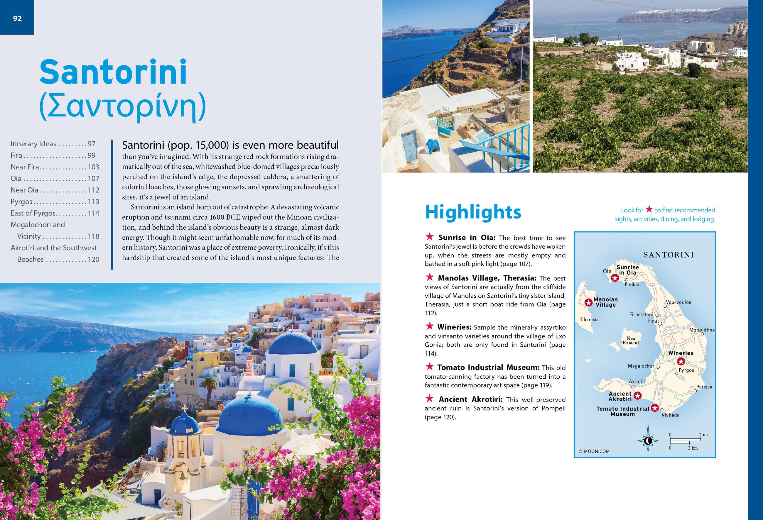 Beispielinhalt (Bild) Moon Greek Islands & Athens