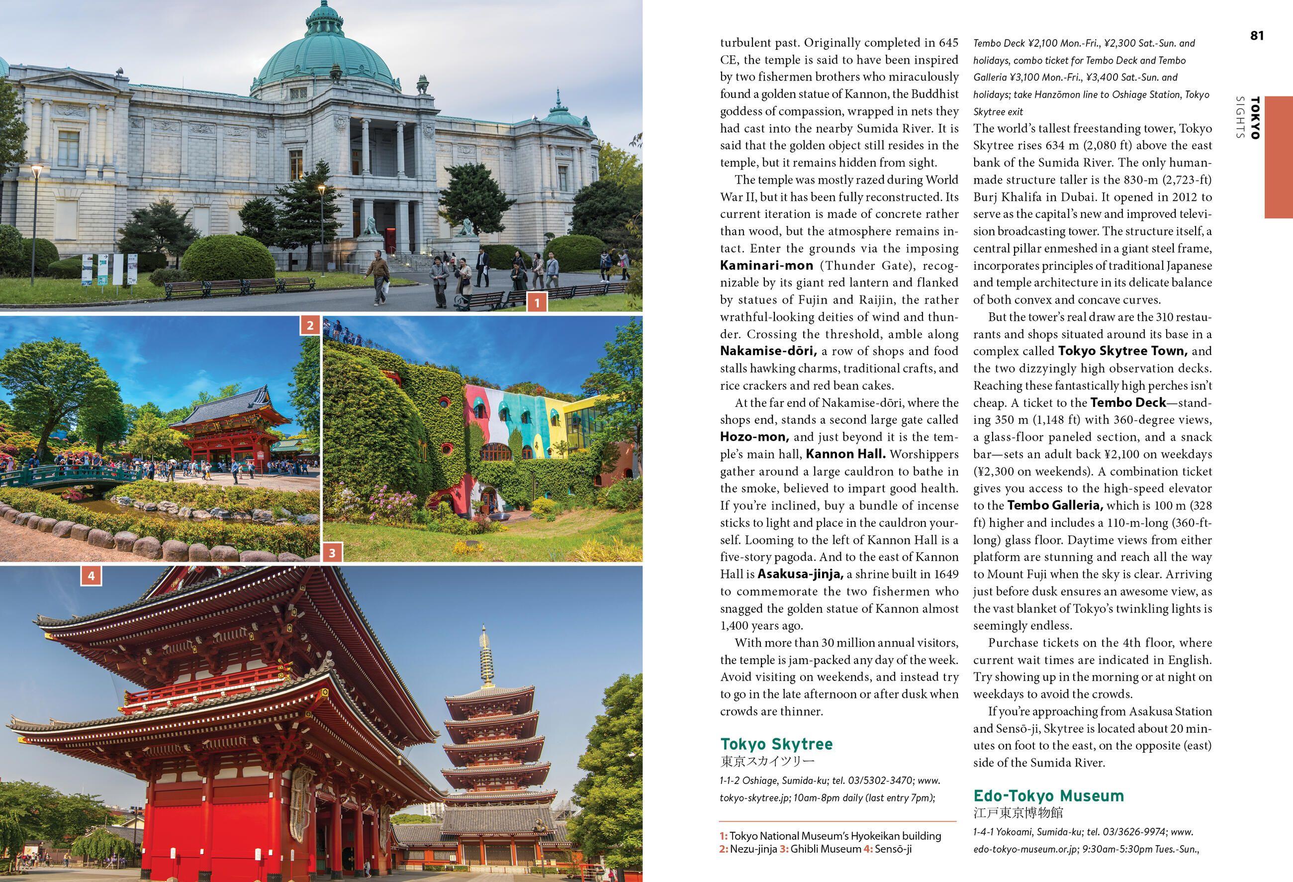 Beispielinhalt (Bild) Moon Tokyo, Kyoto & Hiroshima: With Osaka