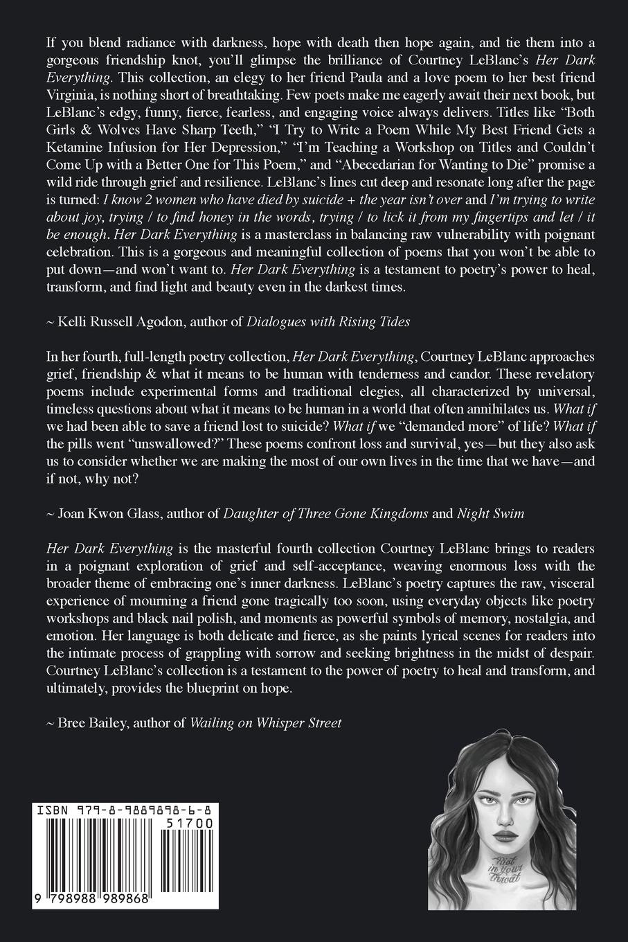 Rückseitencover Her Dark Everything