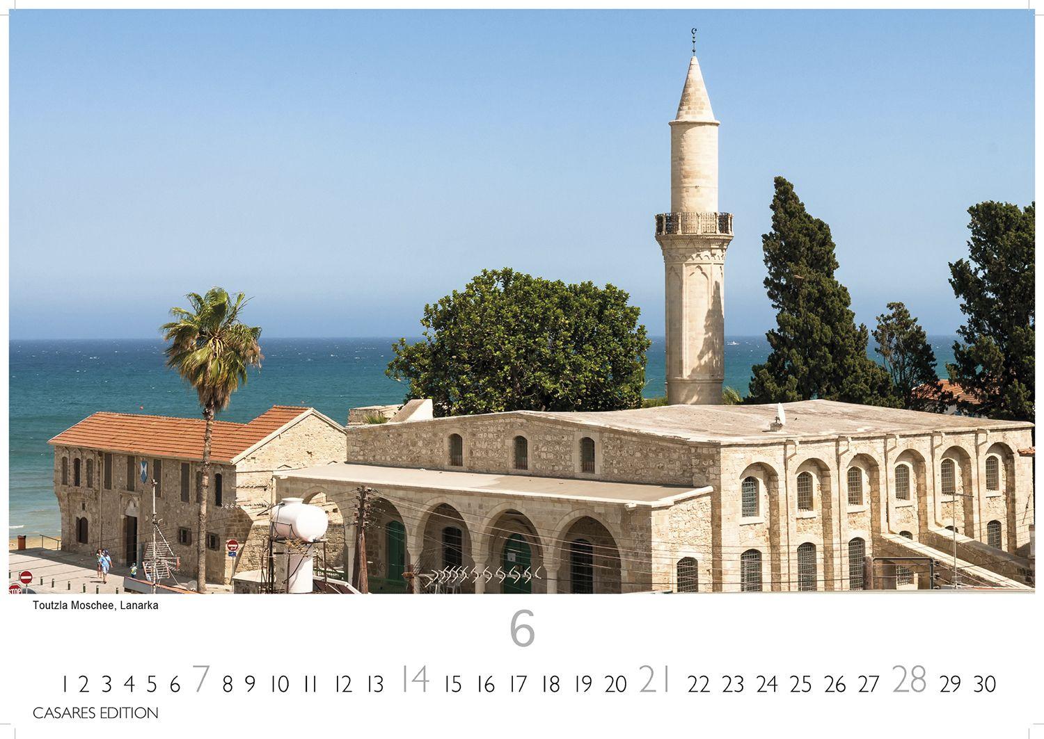 Beispielinhalt (Bild) Zypern Kalender 2026 - Wandkalender | Fotokalender Mittelmeer 24x35cm - Wunderschöne Fotografien von Zypern, Monat für Monat.