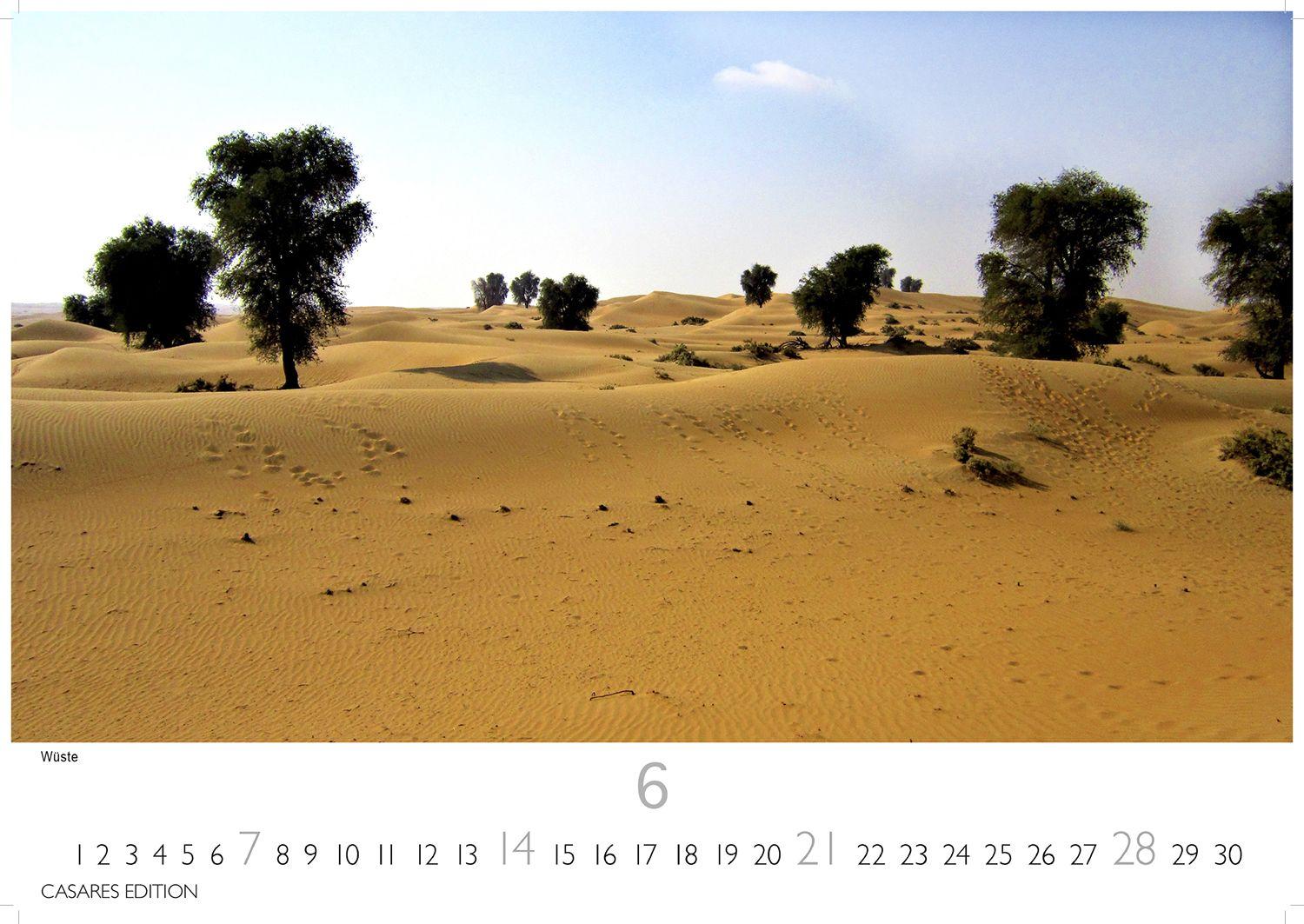 Beispielinhalt (Bild) Dubai/Abu Dhabi Kalender 2026 - Wandkalender | Fotokalender Orient 24x35 cm - . mit atemberaubenden Bildern - Perfekt für Dubai Fans & Reiseliebhaber