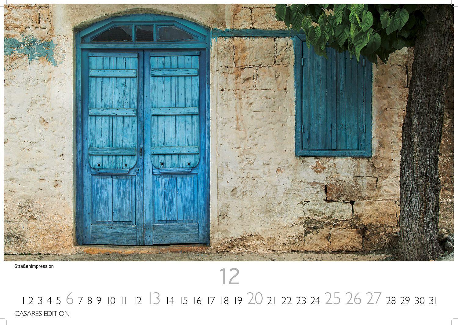 Beispielinhalt (Bild) Zypern Kalender 2026 - Wandkalender | Fotokalender Mittelmeer 35x50cm - Wunderschöne Fotografien von Zypern, Monat für Monat.