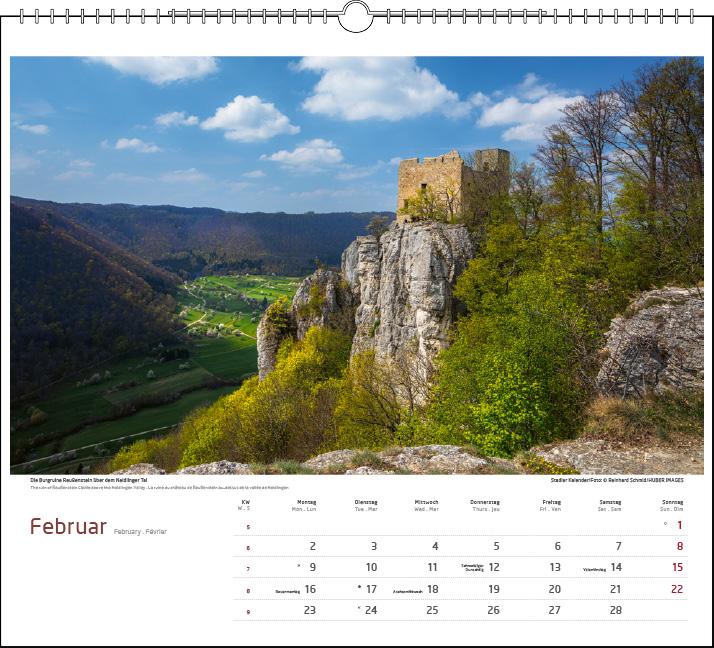 Beispielinhalt (Bild) Schwäbische Alb 2026