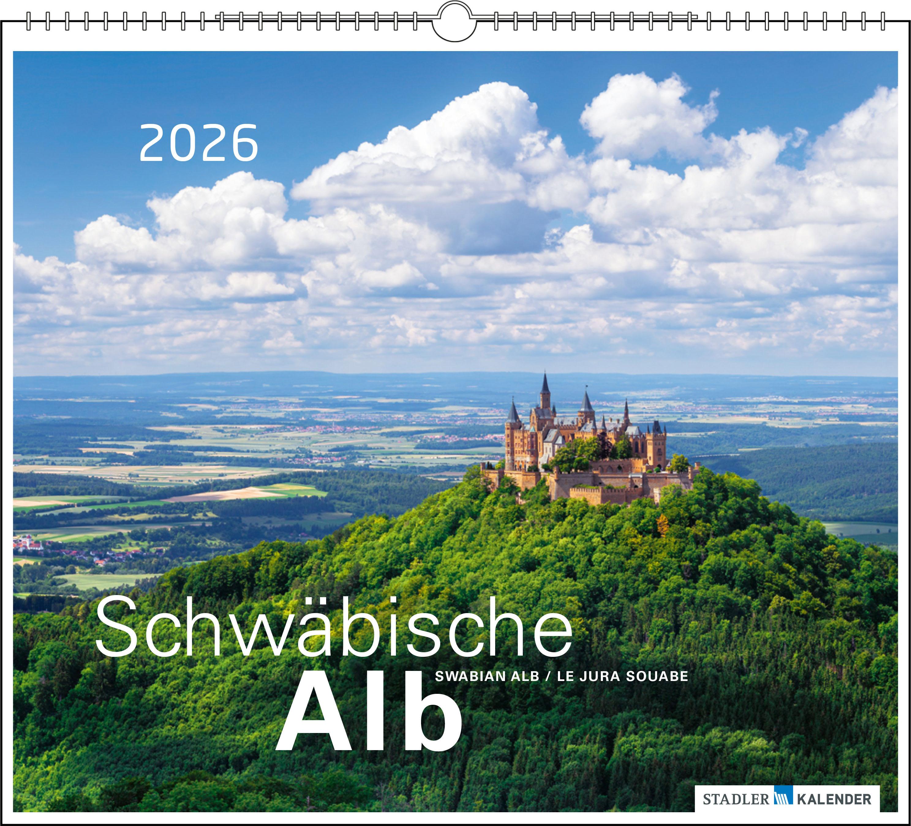 Vorderes Coverbild Schwäbische Alb 2026