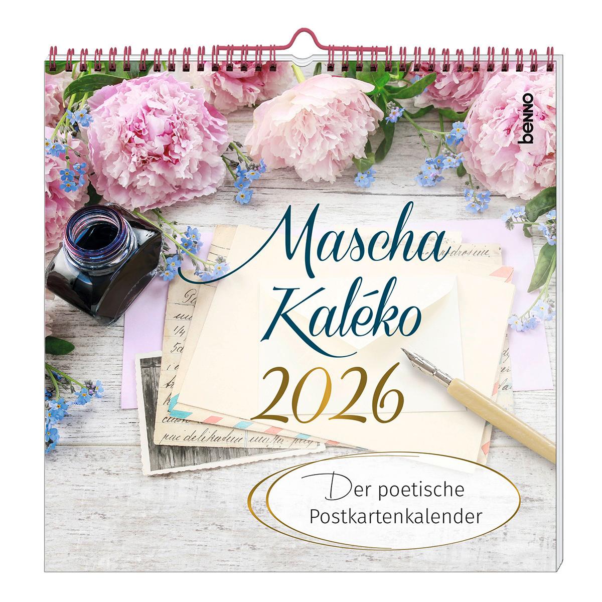 Vorderes Coverbild Mascha Kaléko 2026