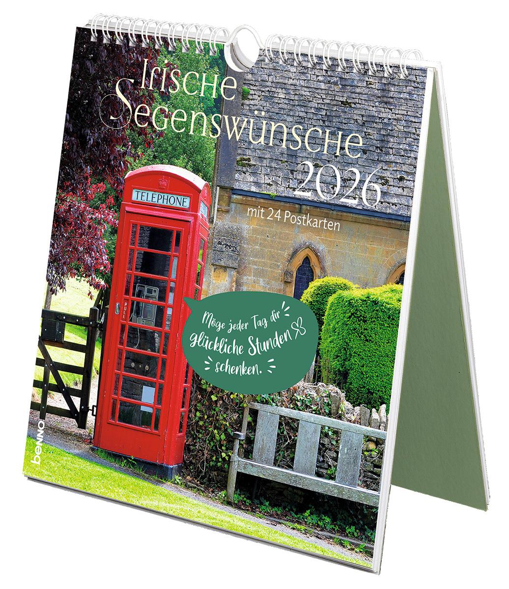 Vorderes Coverbild Irische Segenswünsche 2026