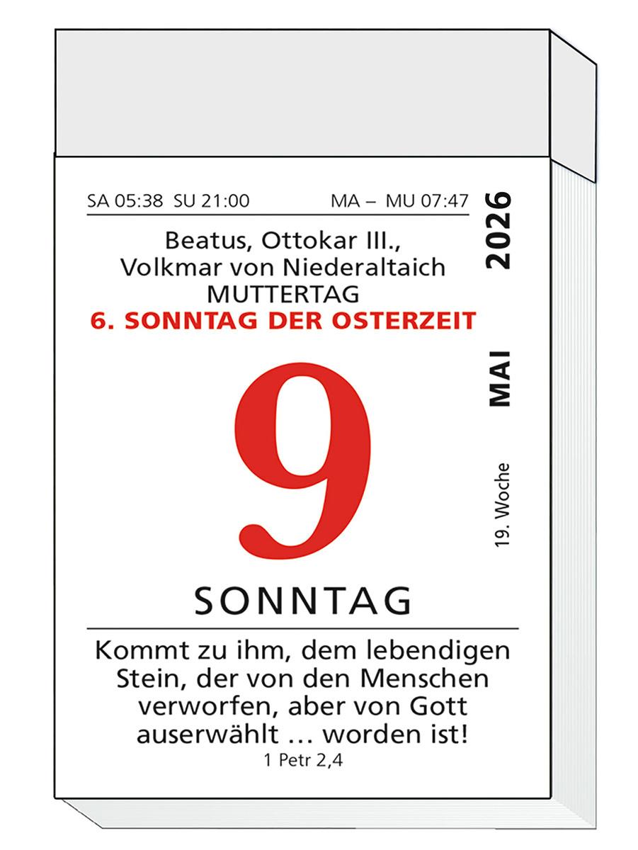 Beispielinhalt (Bild) Mit Gottes Wort von Tag zu Tag 2026
