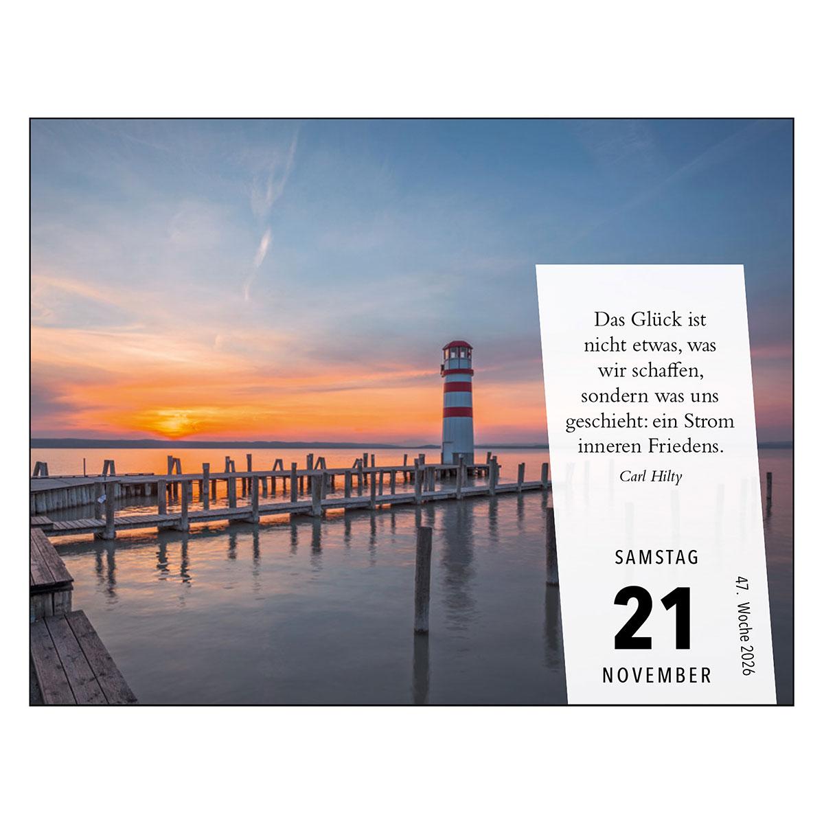 Beispielinhalt (Bild) Bilder für die Seele 2026