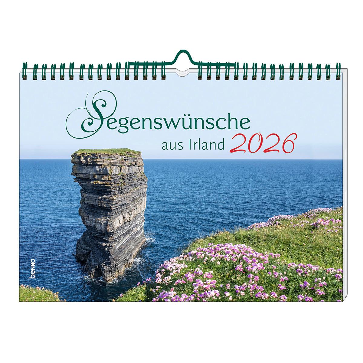 Vorderes Coverbild Segenswünsche aus Irland 2026