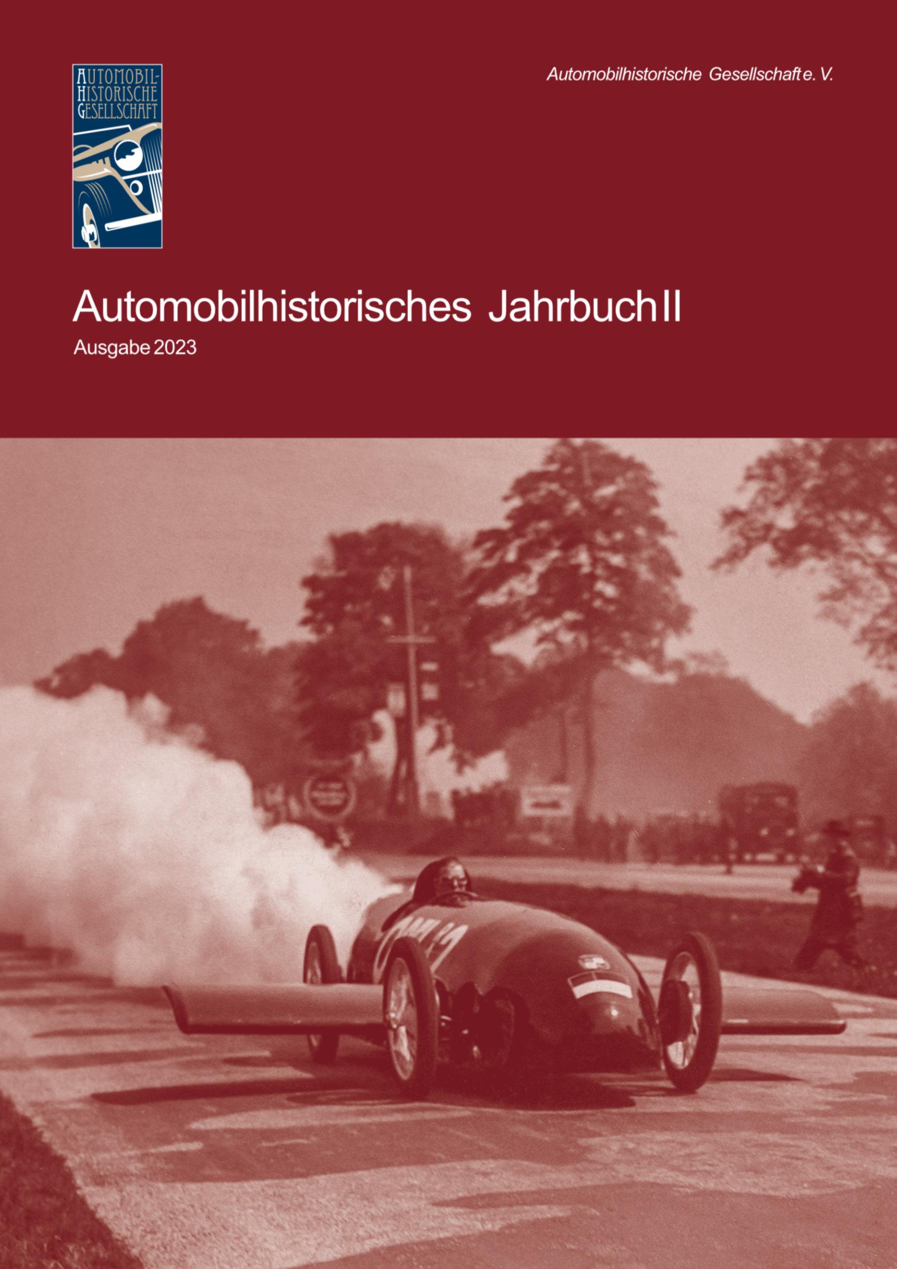 Vorderes Coverbild Automobilhistorisches Jahrbuch Band 2