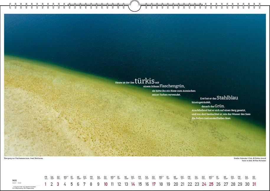 Beispielinhalt (Bild) Die Farben des Sees 2026
