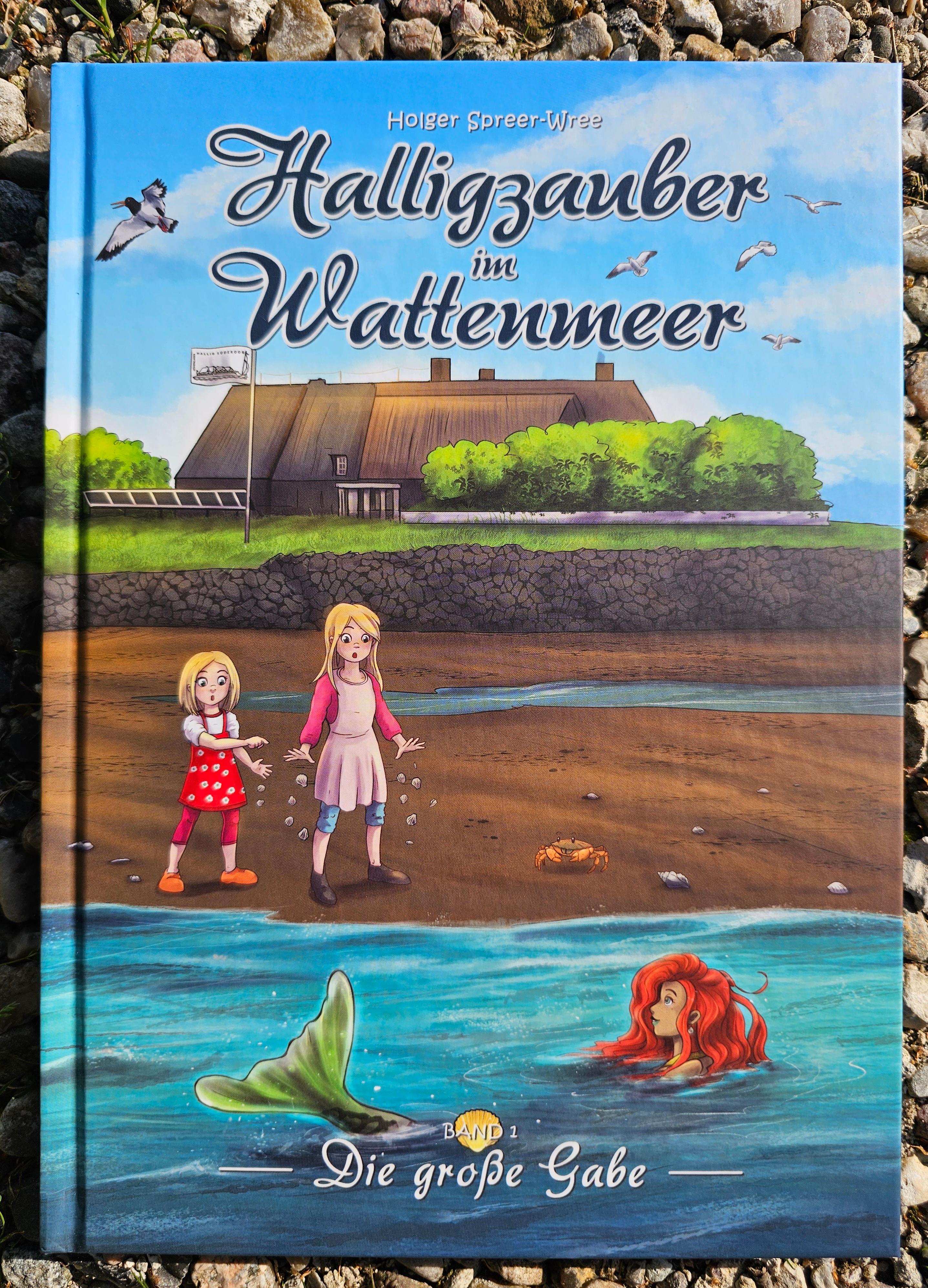 Vorderes Coverbild Halligzauber im Wattenmeer