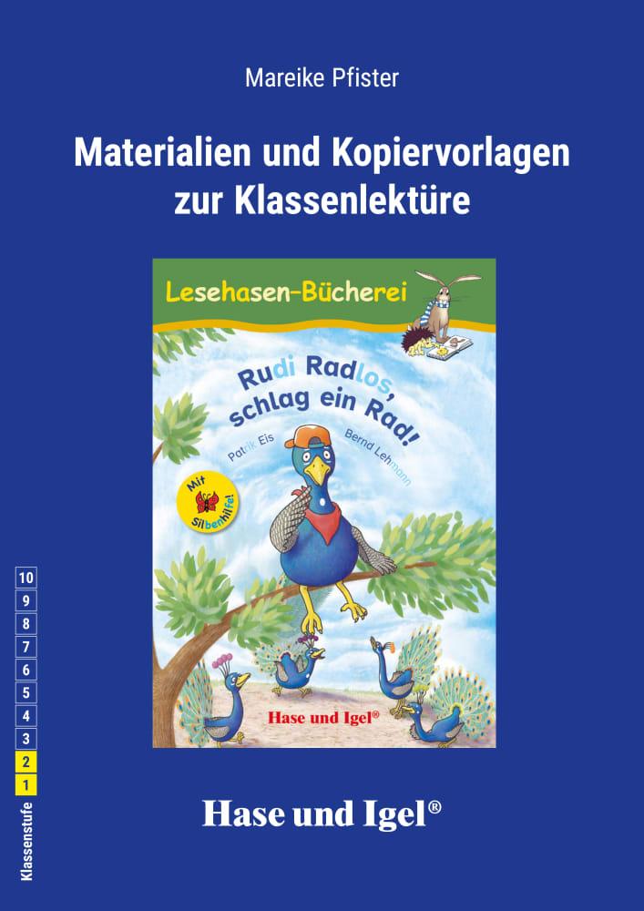 Vorderes Coverbild Rudi Radlos. Begleitmaterial / Silbenhilfe