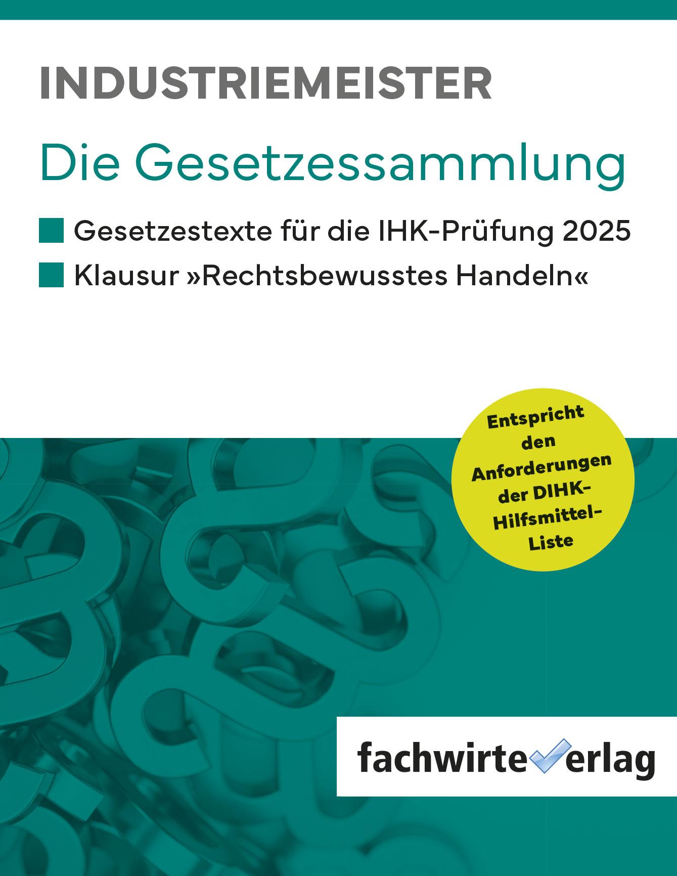 Vorderes Coverbild Industriemeister