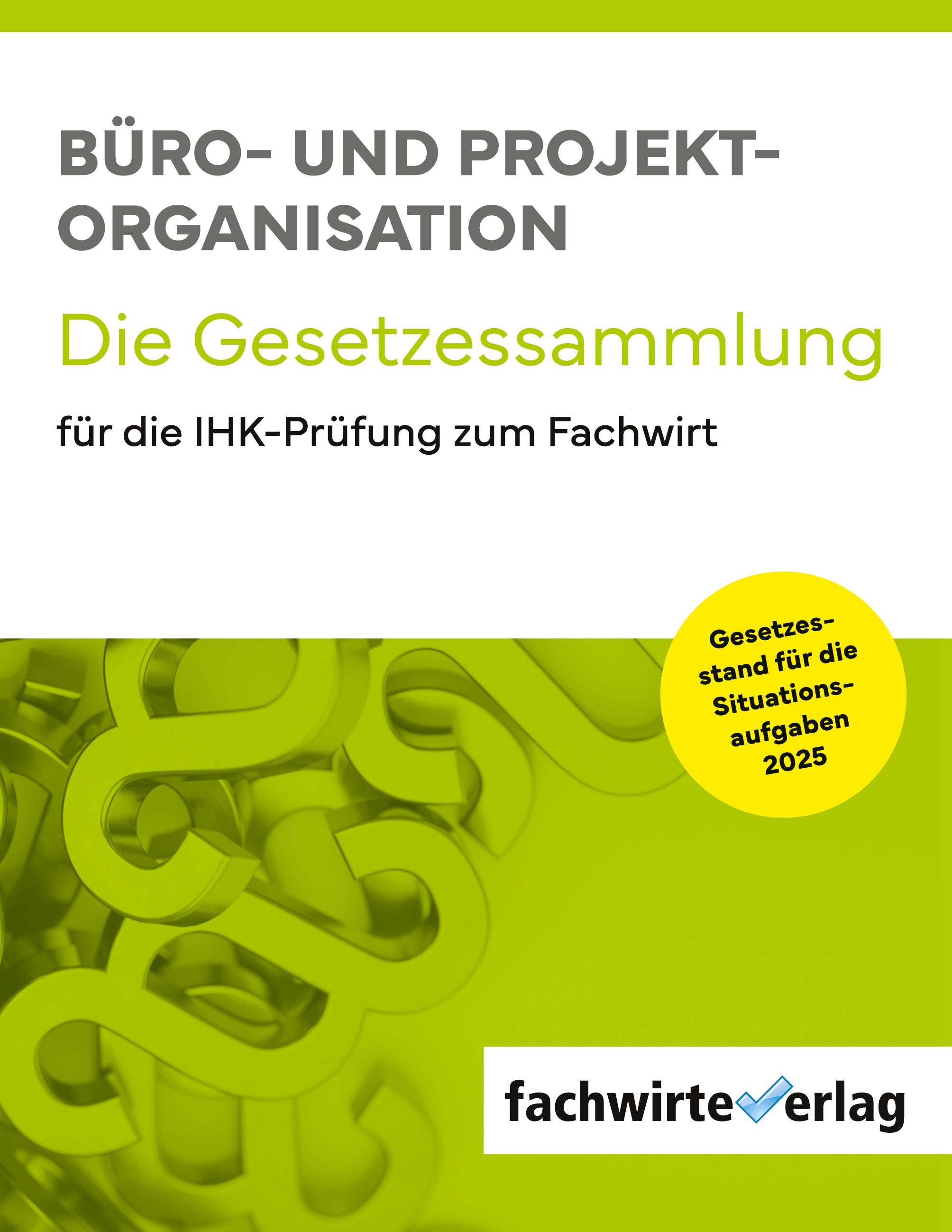 Vorderes Coverbild Büro- und Projekt-Organisation