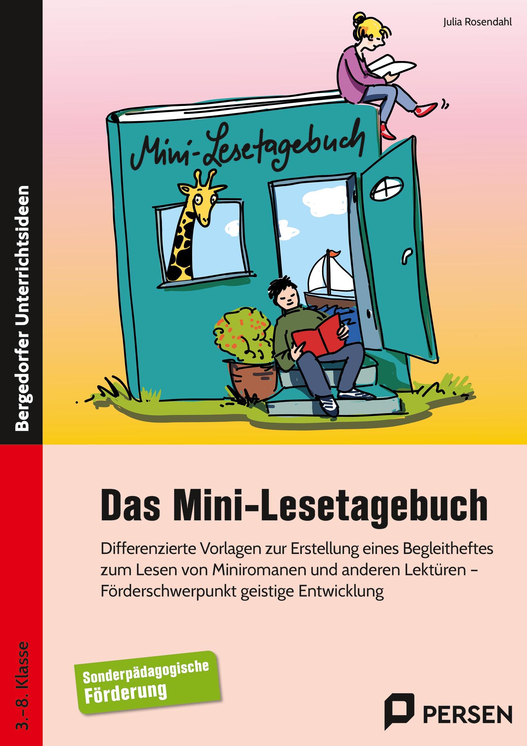 Vorderes Coverbild Das Mini-Lesetagebuch