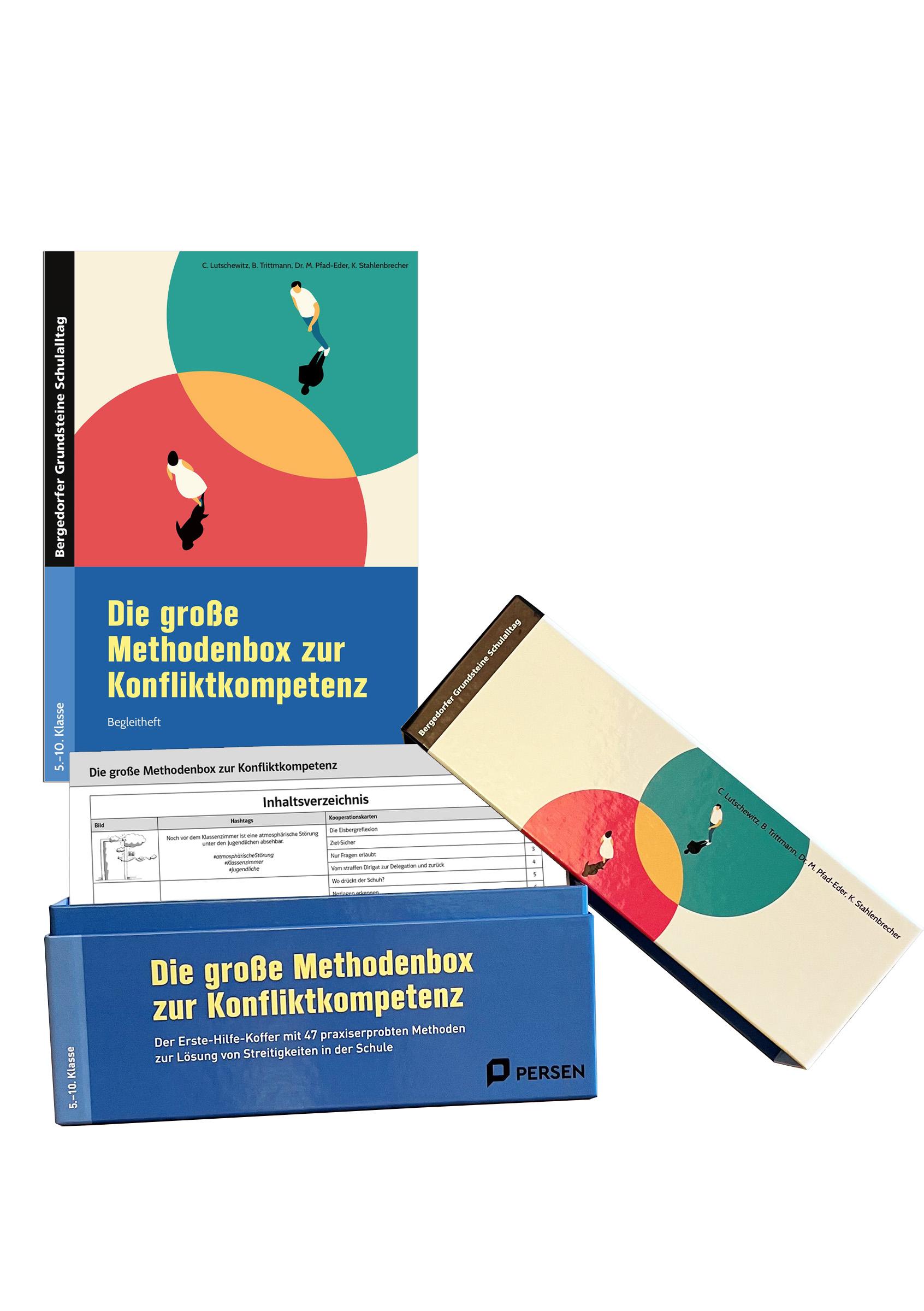 Vorderes Coverbild Die große Methodenbox zur Konfliktkompetenz