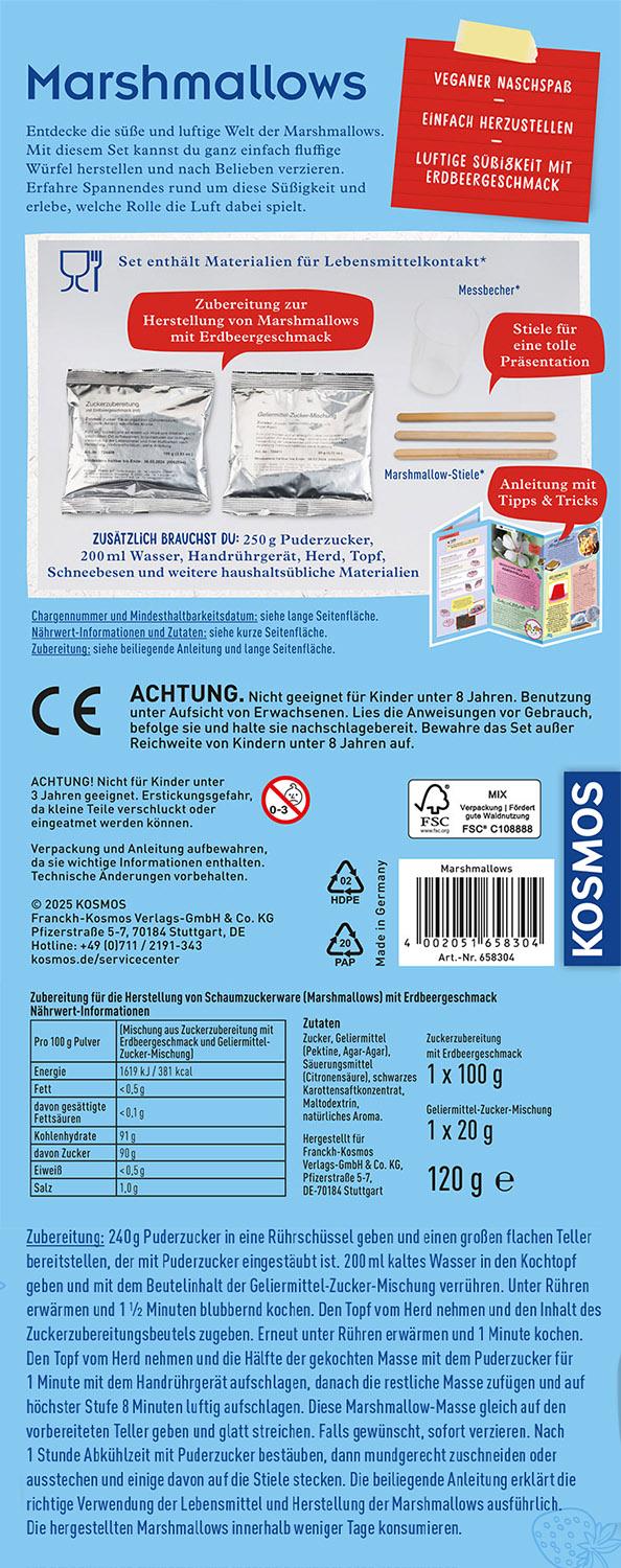 Beispielinhalt (Bild) Marshmallows