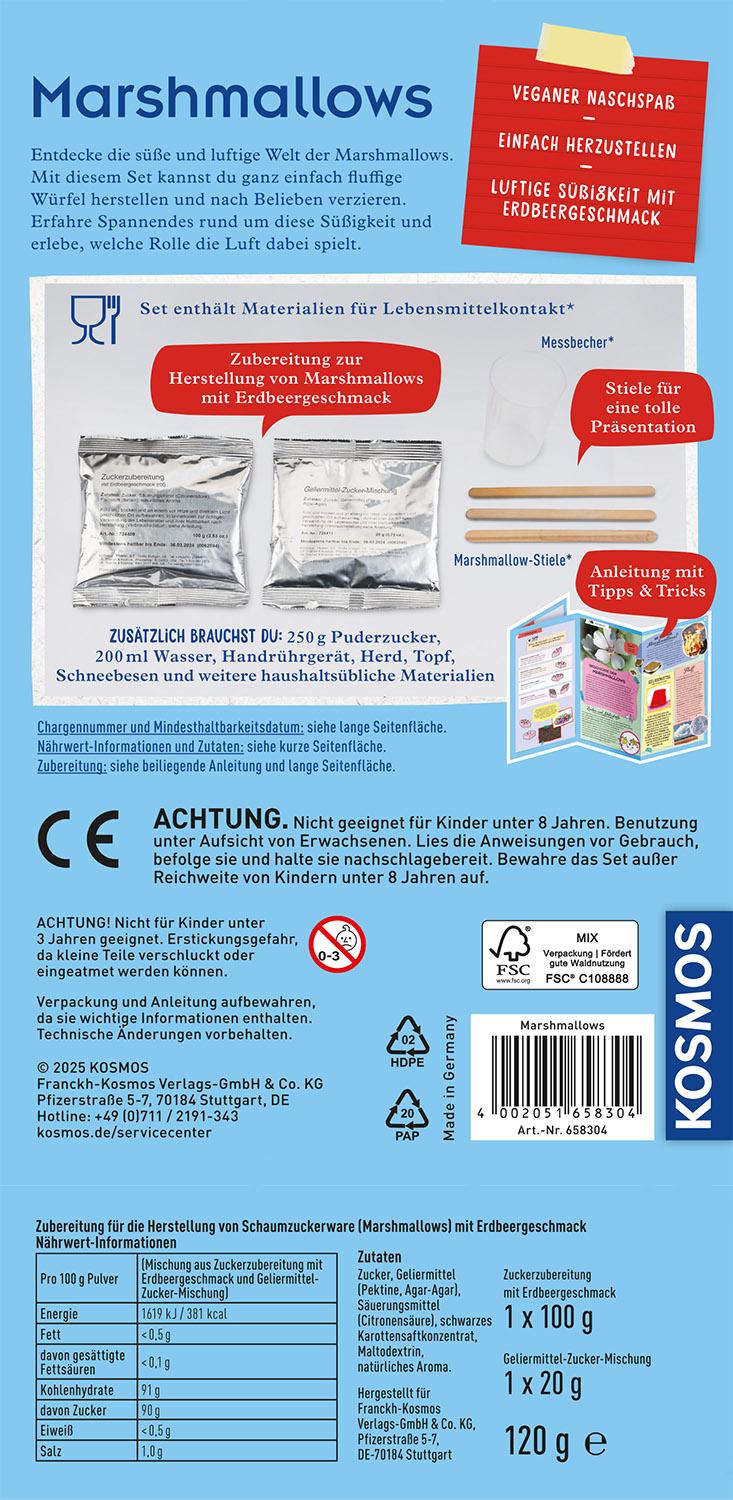 Rückseitencover Marshmallows