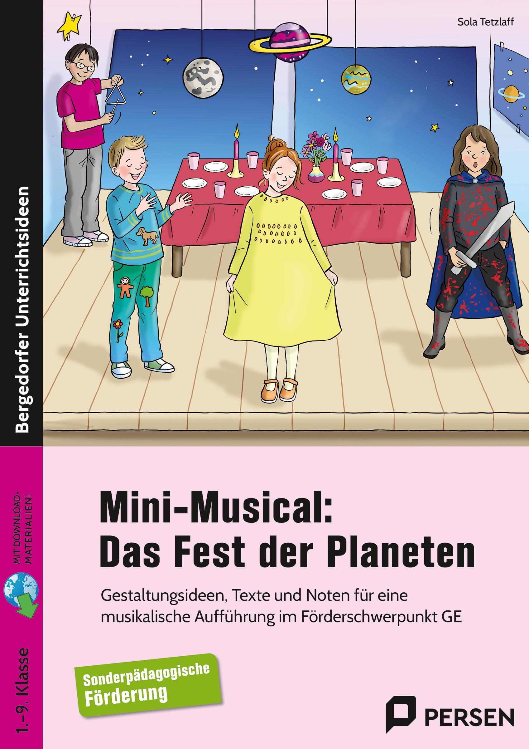 Vorderes Coverbild Mini-Musical: Das Fest der Planeten