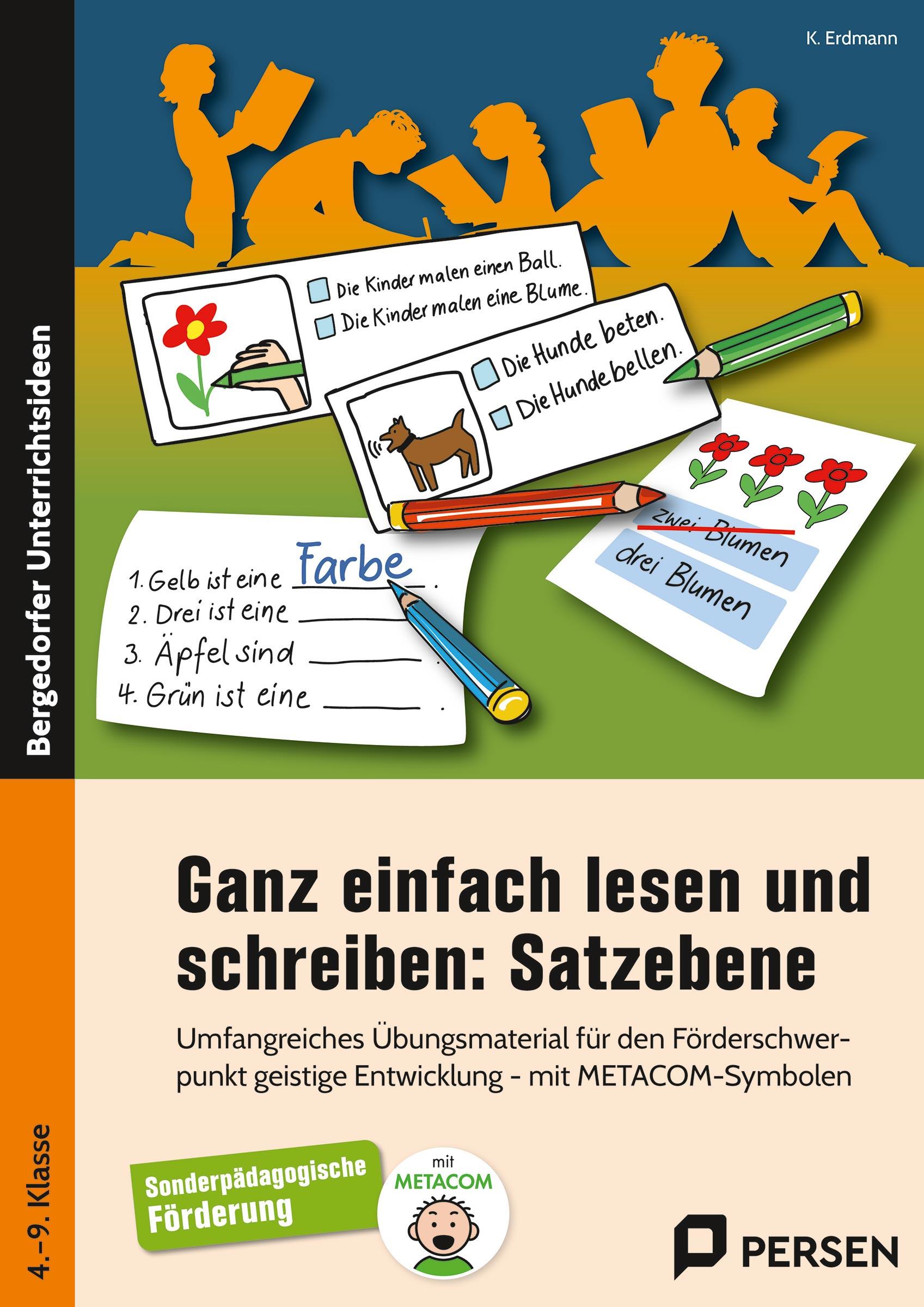 Vorderes Coverbild Ganz einfach lesen und schreiben: Satzebene