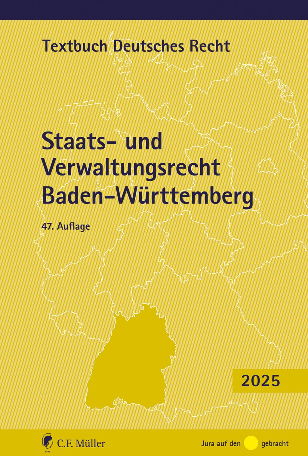 Vorderes Coverbild Staats- und Verwaltungsrecht Baden-Württemberg