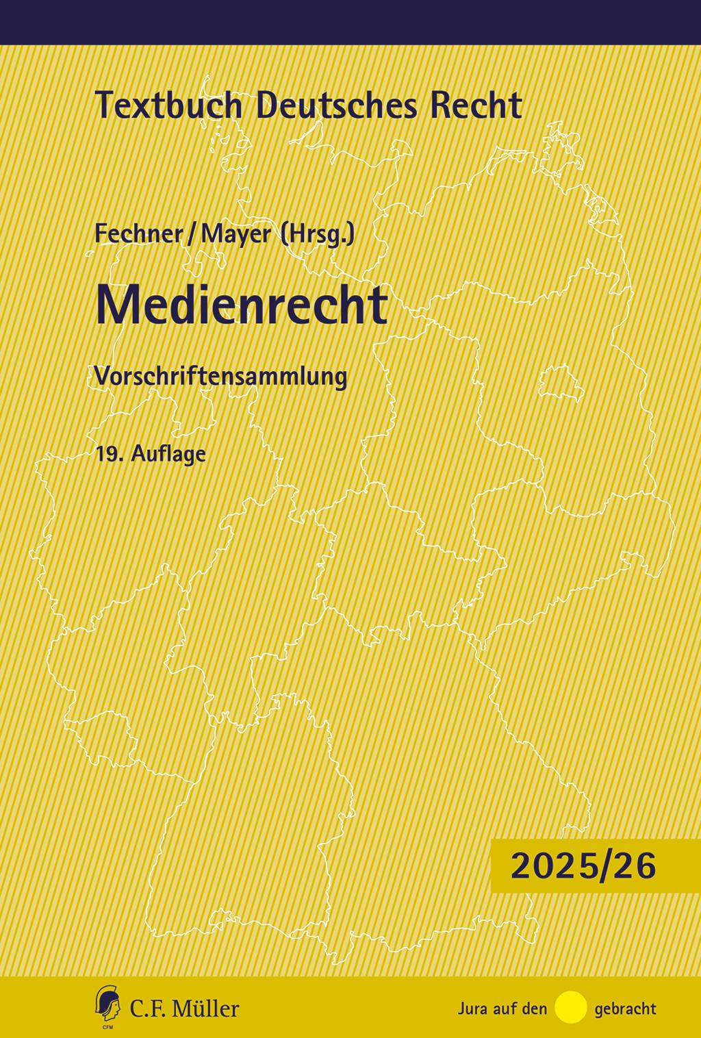 Vorderes Coverbild Medienrecht
