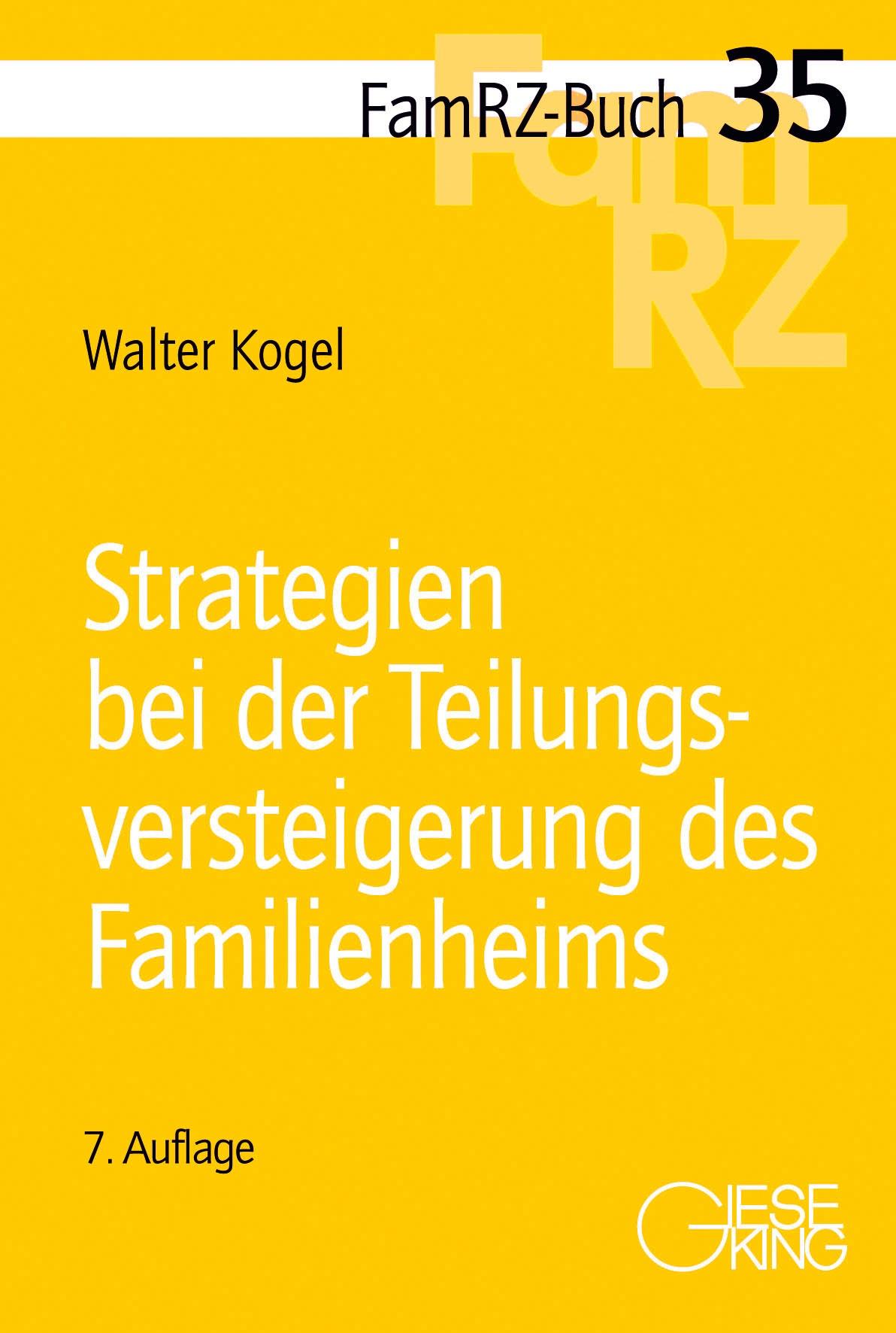 Vorderes Coverbild Strategien bei der Teilungsversteigerung des Familienheims