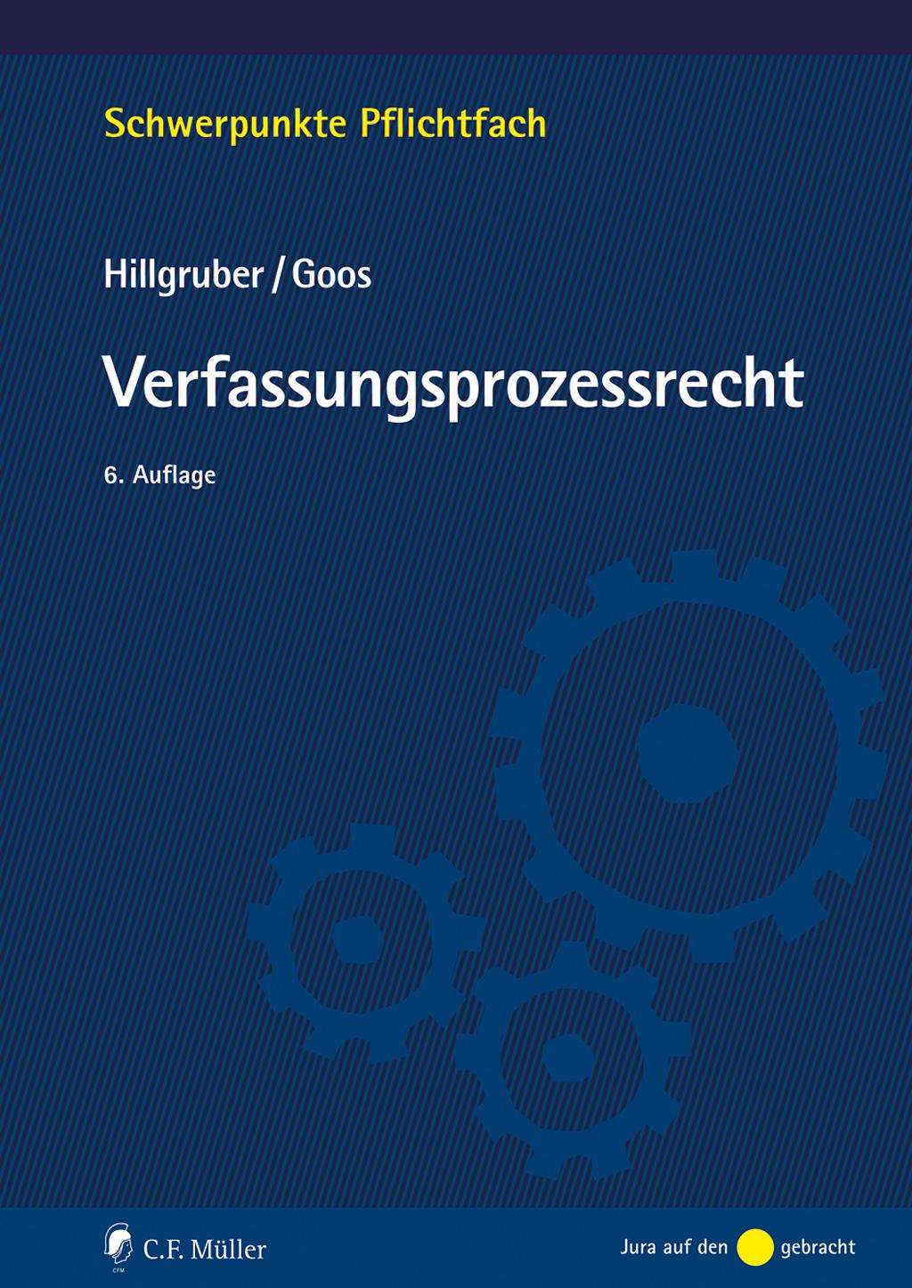 Vorderes Coverbild Verfassungsprozessrecht
