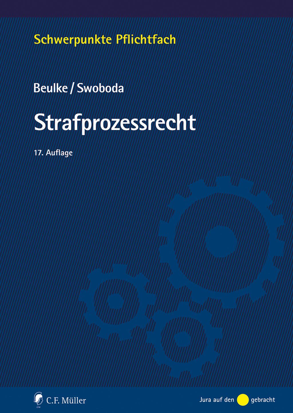 Vorderes Coverbild Strafprozessrecht