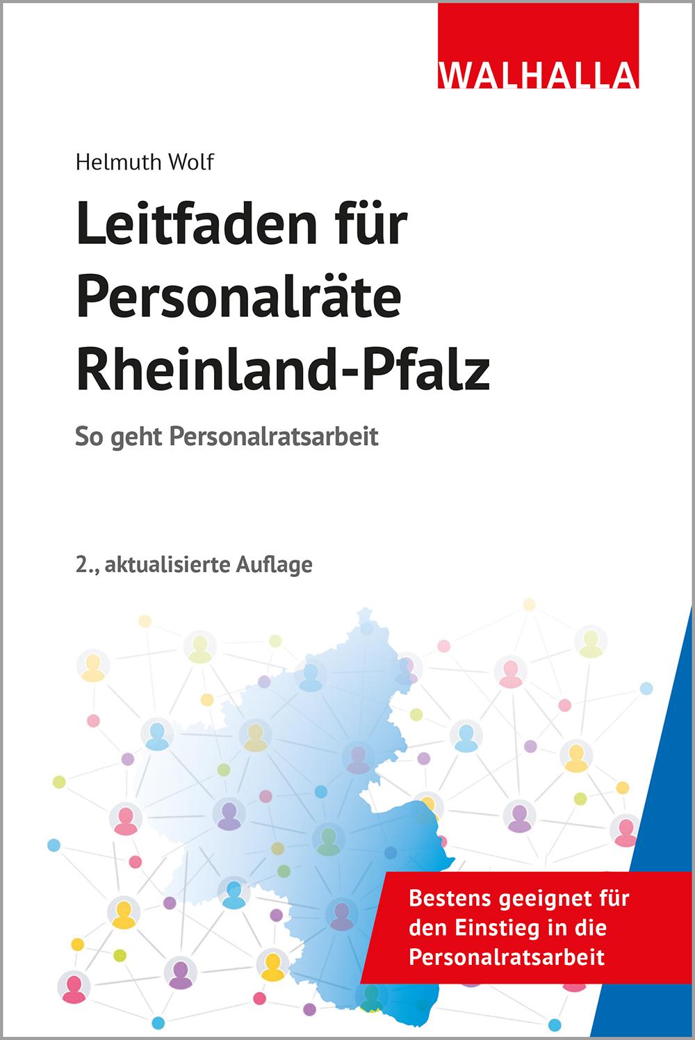 Vorderes Coverbild Leitfaden für Personalräte Rheinland-Pfalz