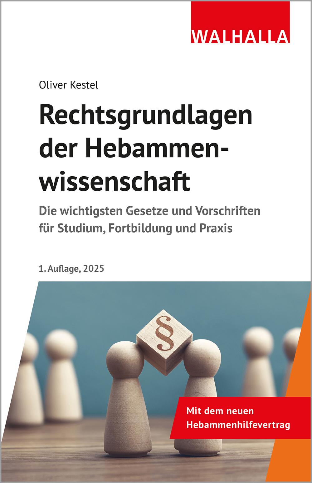 Vorderes Coverbild Rechtsgrundlagen der Hebammenwissenschaft