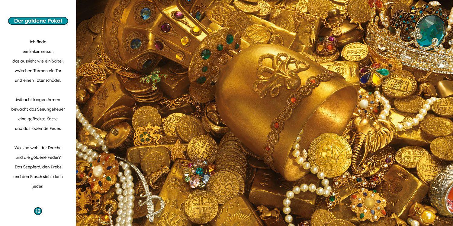 Beispielinhalt (Bild) Ich finde was, Piratenschatz