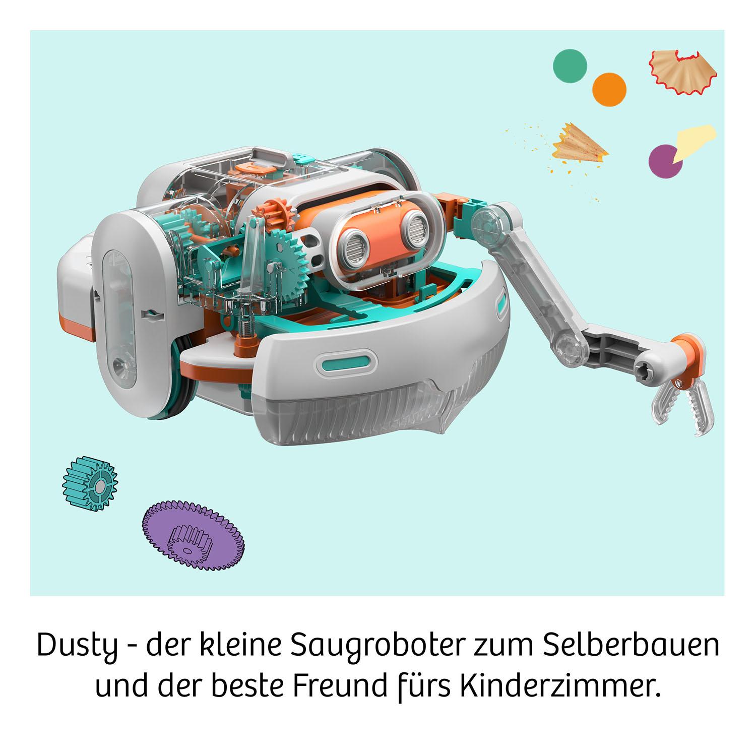 Beispielinhalt (Bild) Dusty - Dein saugstarker Robo-Helfer