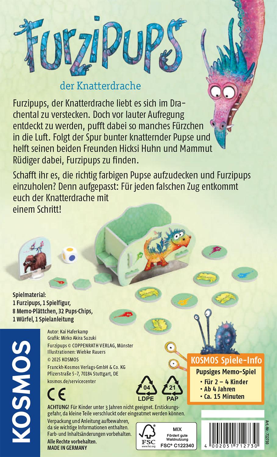 Beispielinhalt (Bild) Furzipups der Knatterdrache