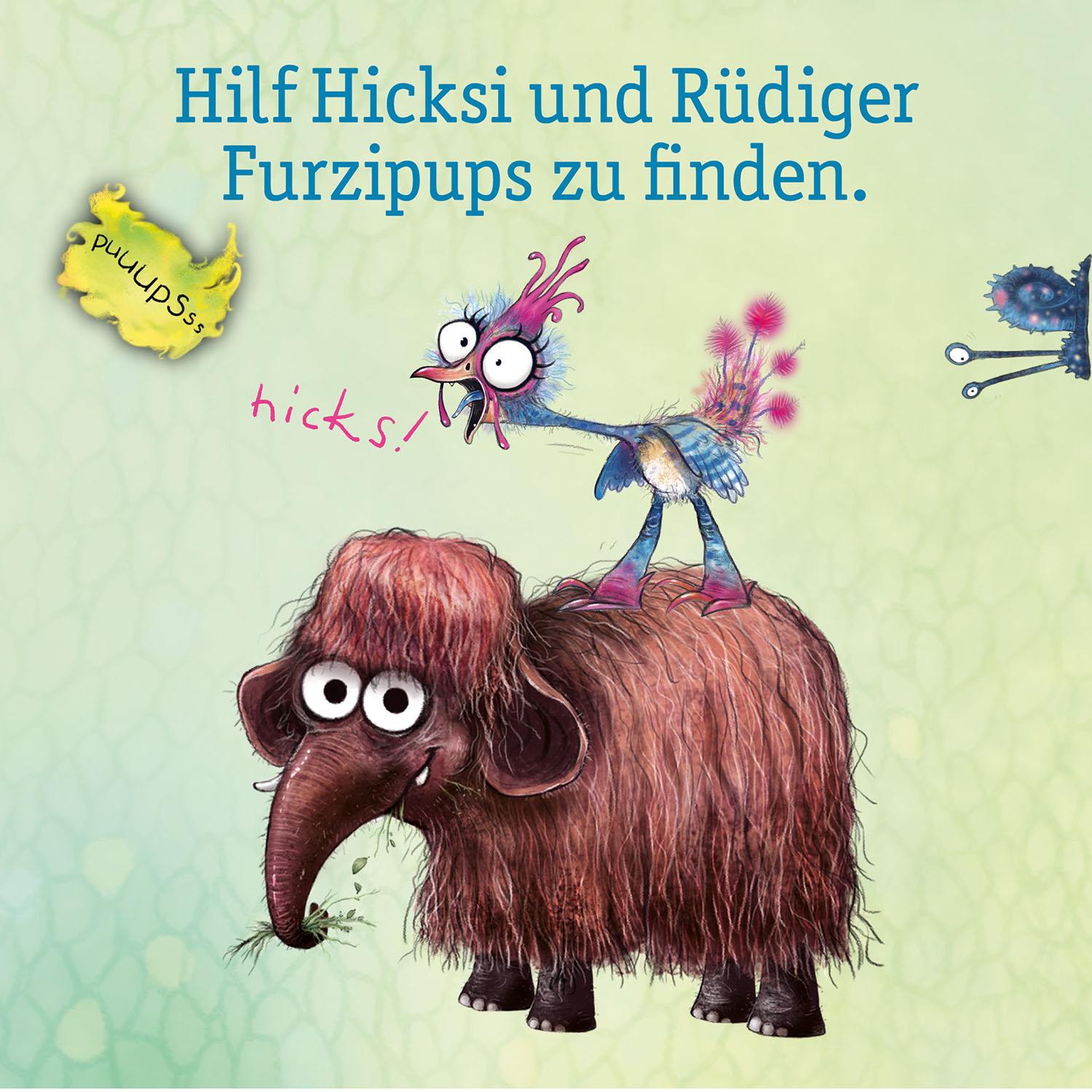 Beispielinhalt (Bild) Furzipups der Knatterdrache