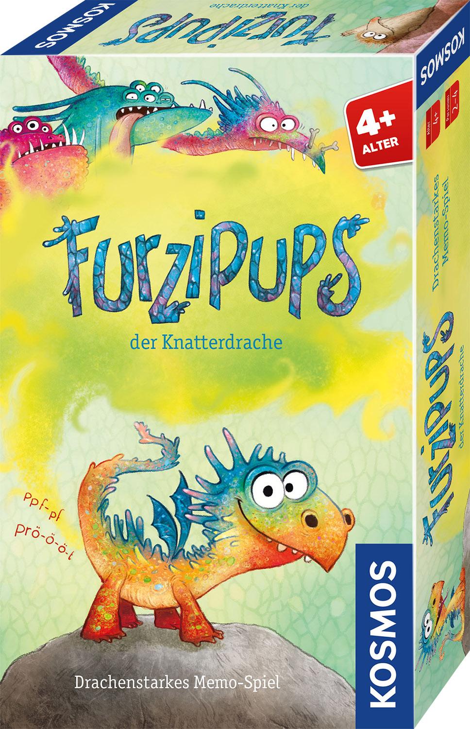 Vorderes Coverbild Furzipups der Knatterdrache