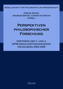 Vorderes Coverbild Perspektiven philosophischer Forschung