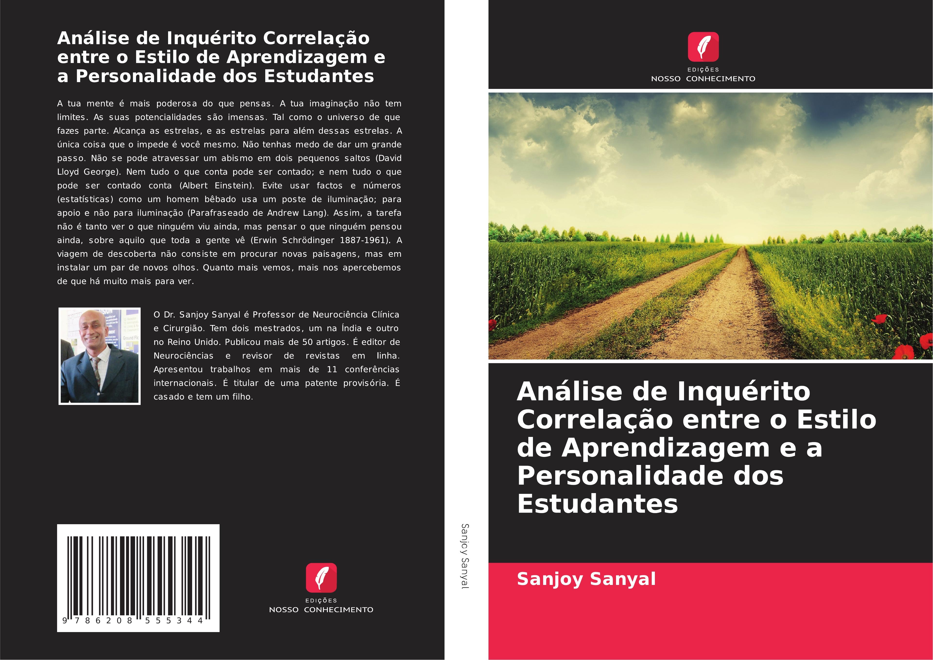 Vorderes Coverbild Análise de Inquérito Correlação entre o Estilo de Aprendizagem e a Personalidade dos Estudantes