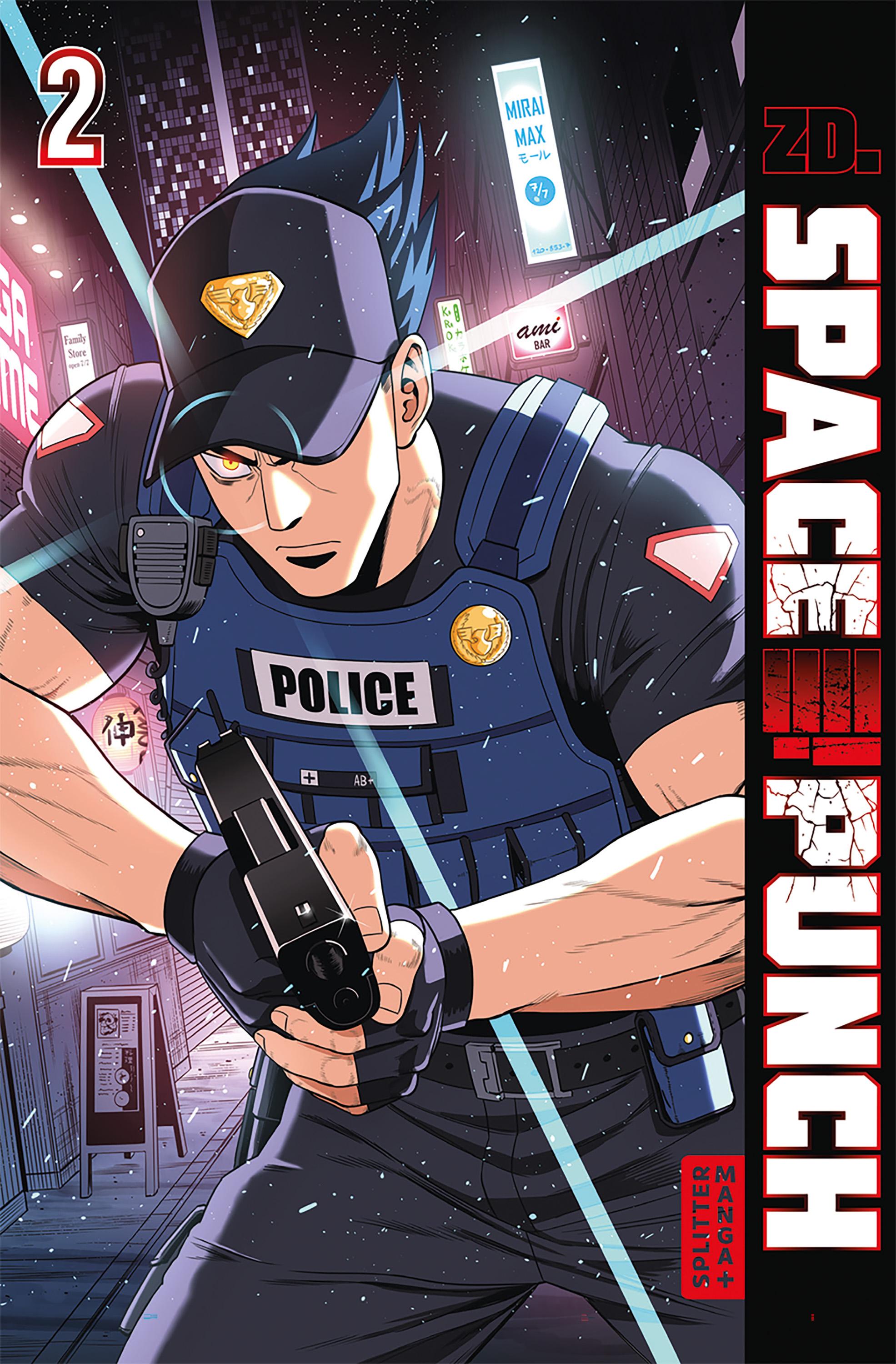 Vorderes Coverbild Space Punch 02