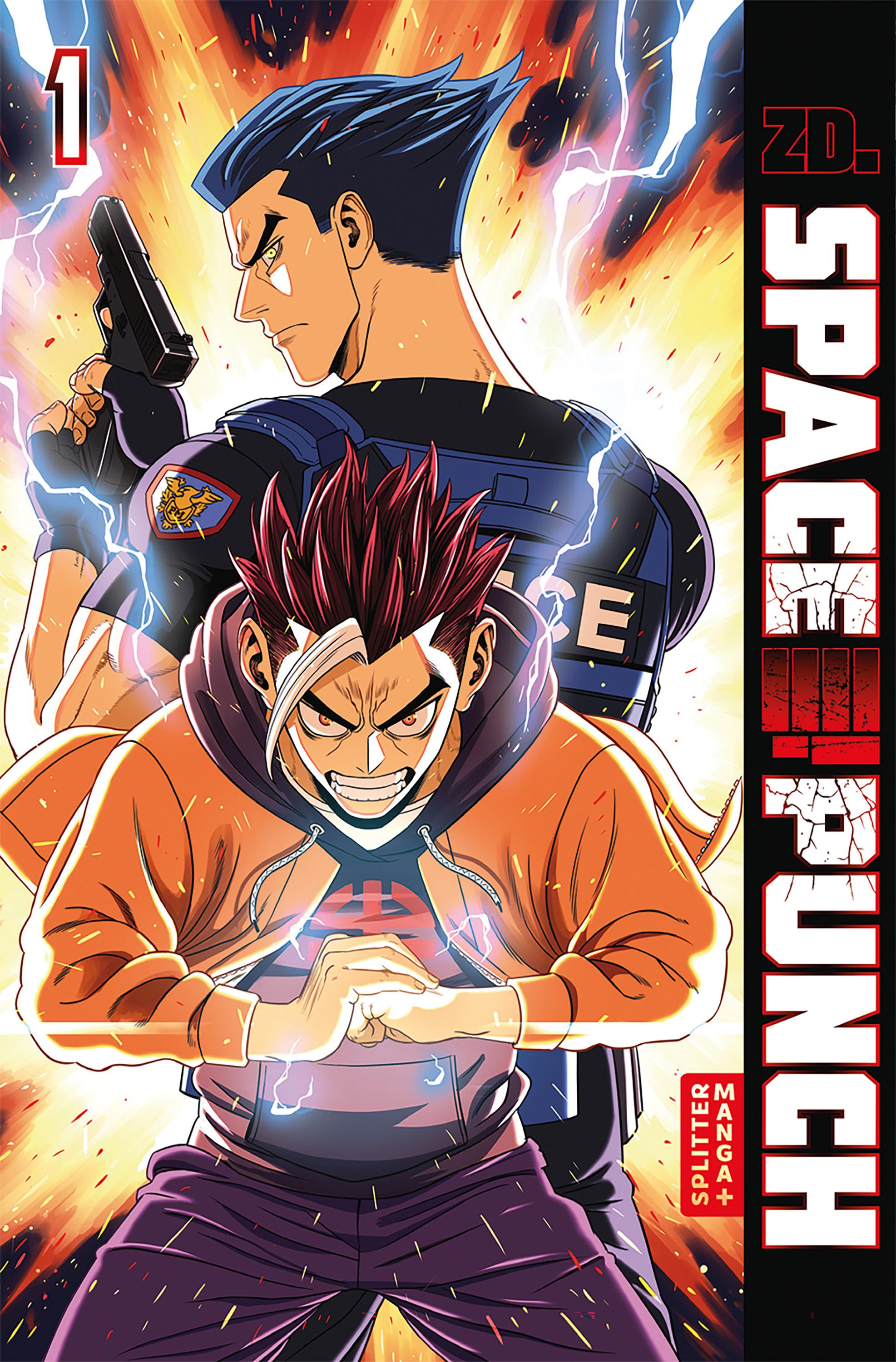 Vorderes Coverbild Space Punch 01