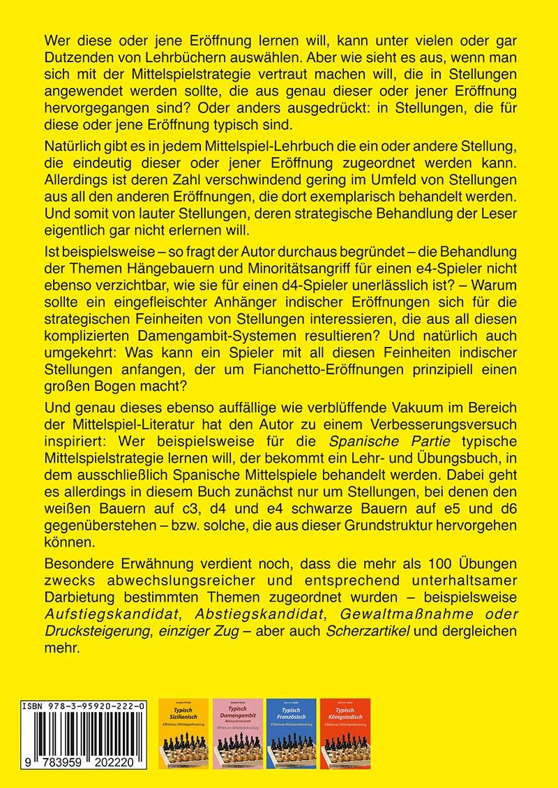 Rückseitencover Typisch Spanisch