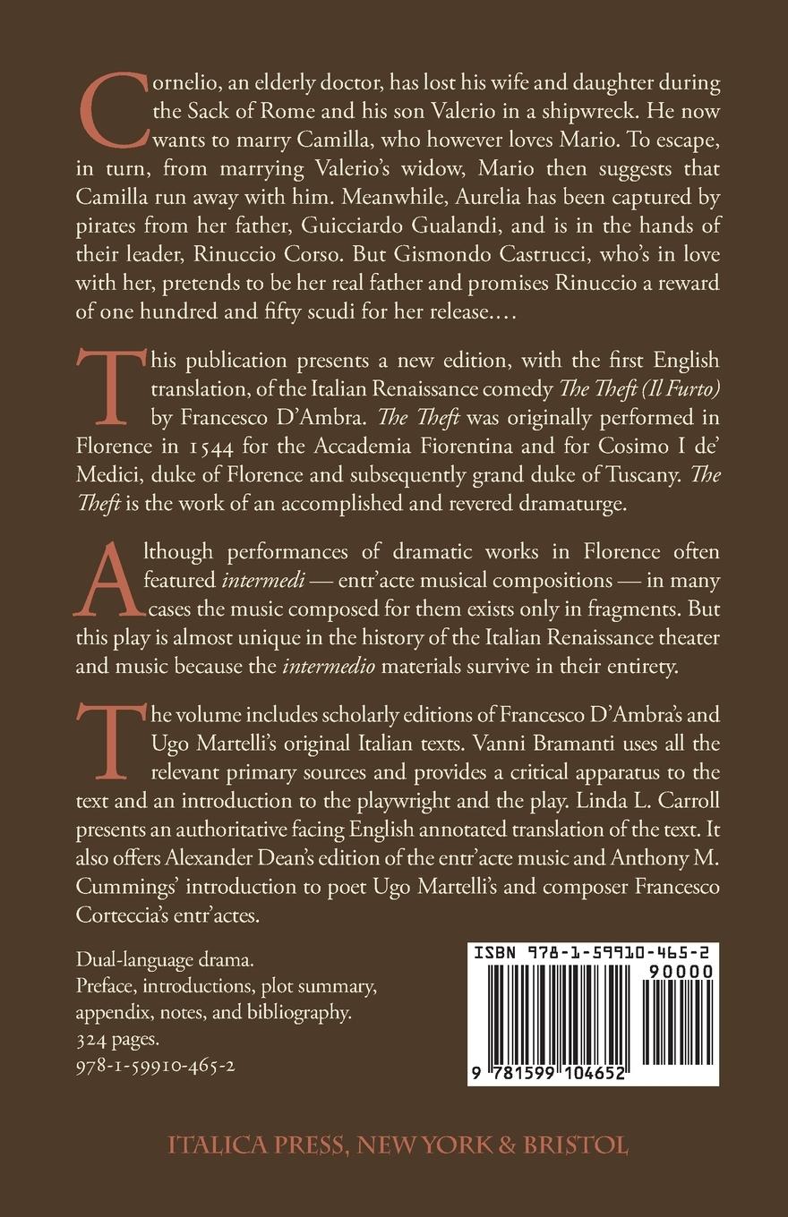 Rückseitencover The Theft